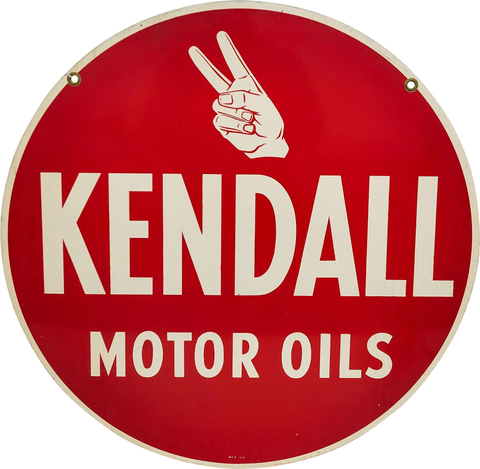 Kendall Motor Oils DST Sign (1 of 2)