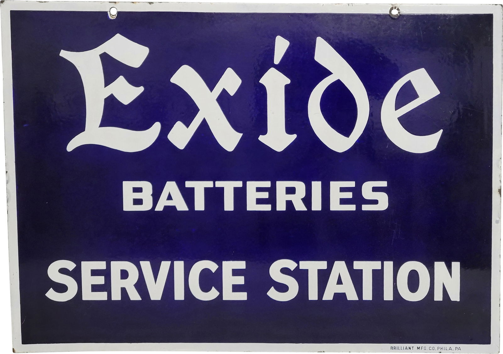 Exide Batteries Service Station DSP Sign (1 of 2)