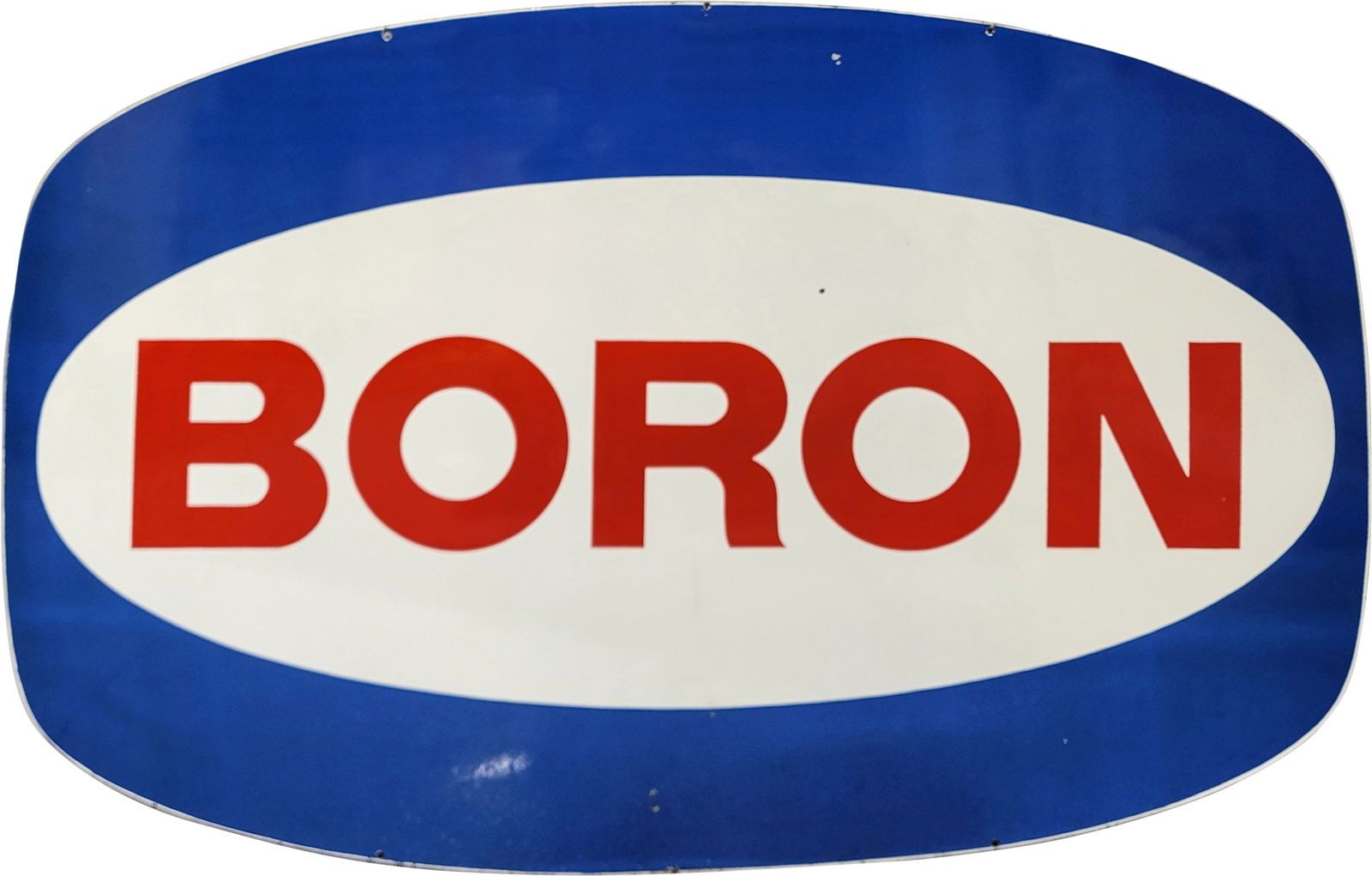 Sohio Boron Gasoline 6' SSP ID Sign (1 of 2)