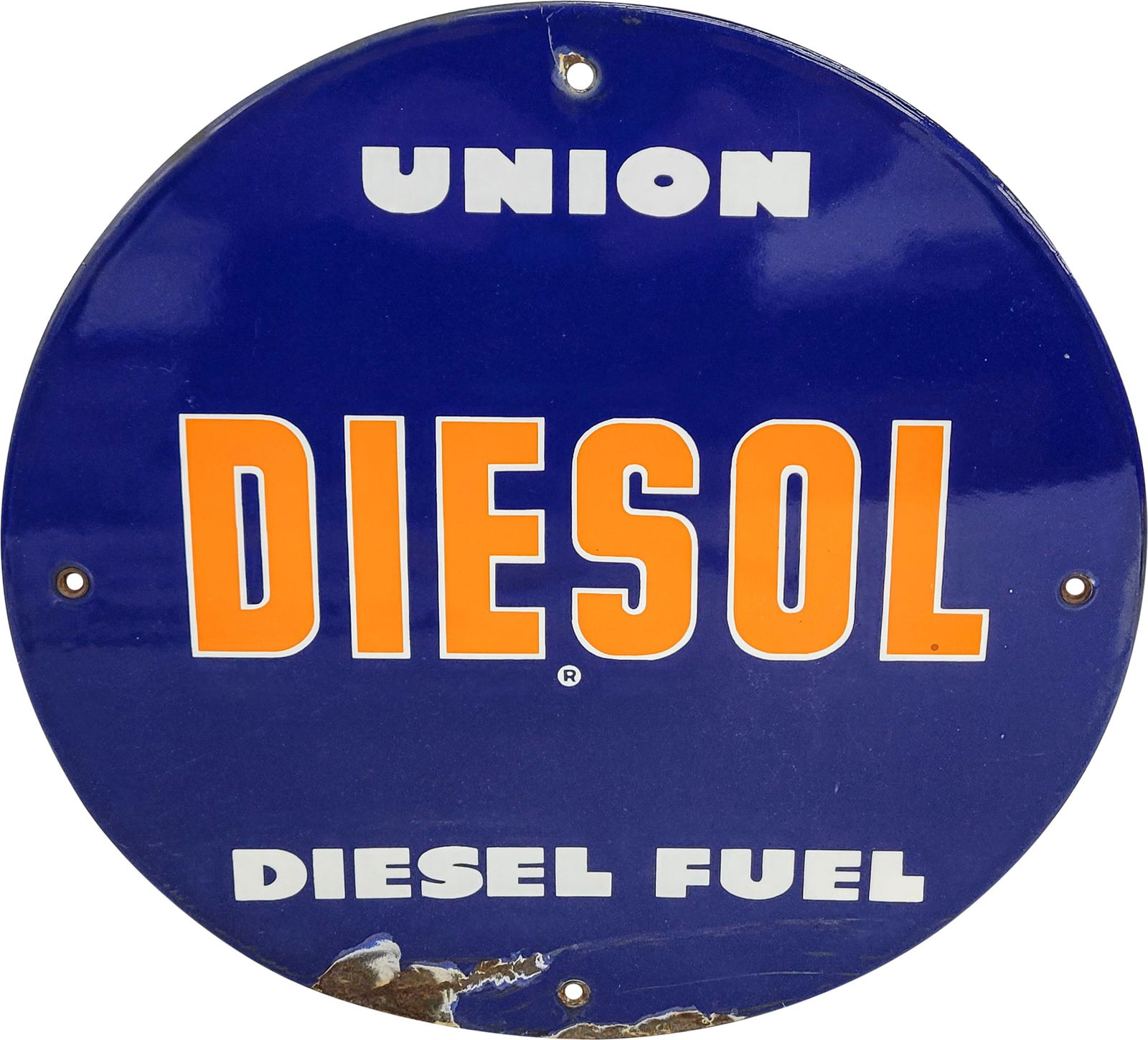 Union Diesol SSP Pump Plate Sign (1 of 2)
