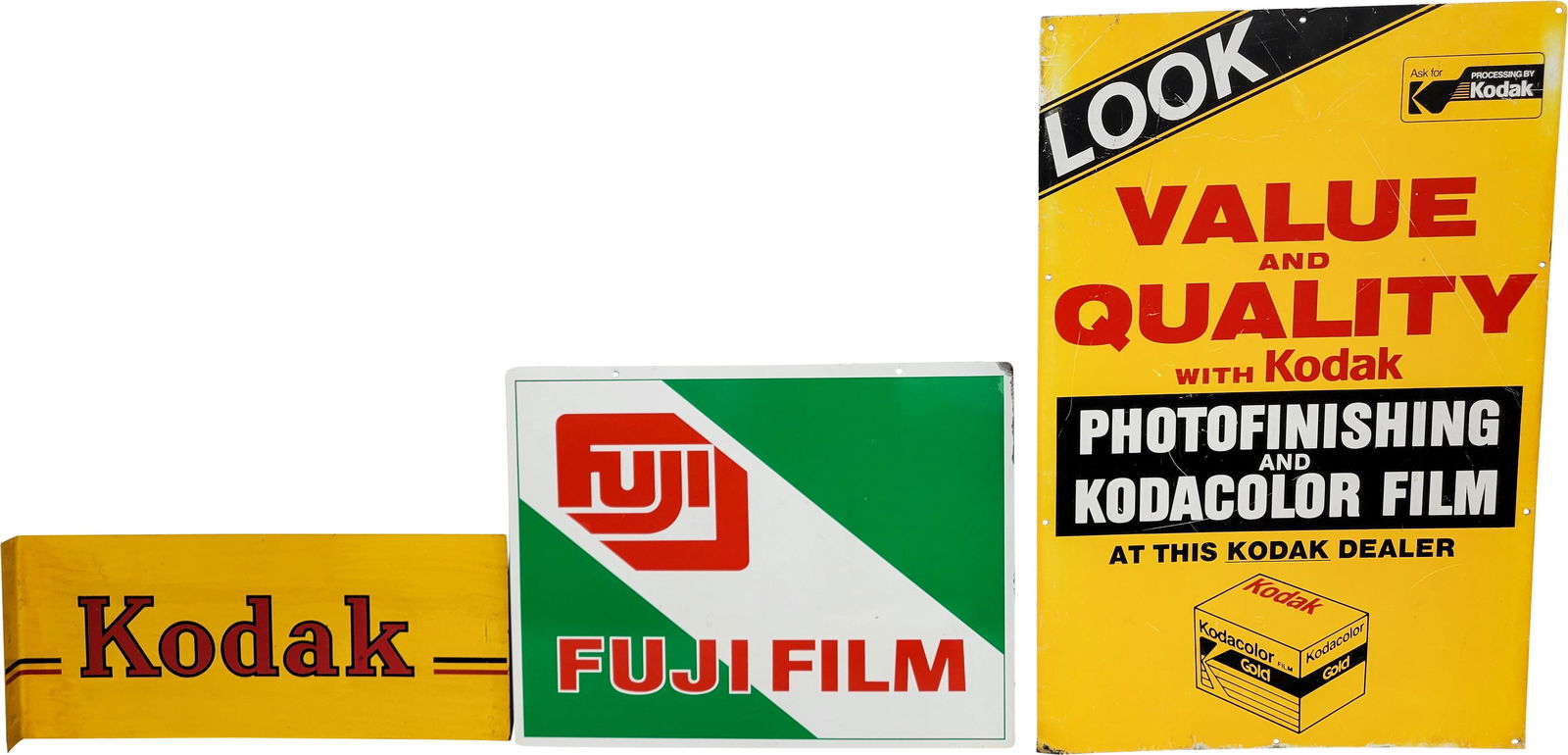 Kodak and Fuji Film Signs (1 of 2)