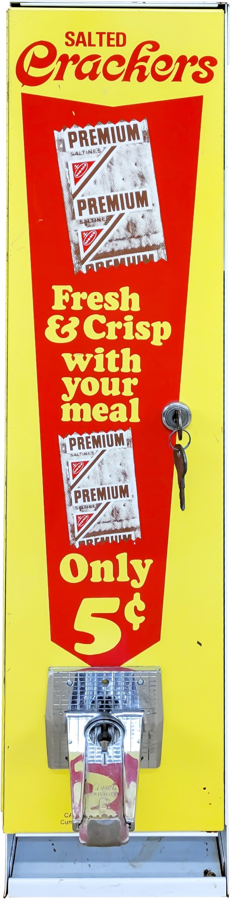 Premium Salted Crackers Coin Op Vending Machine (1 of 4)