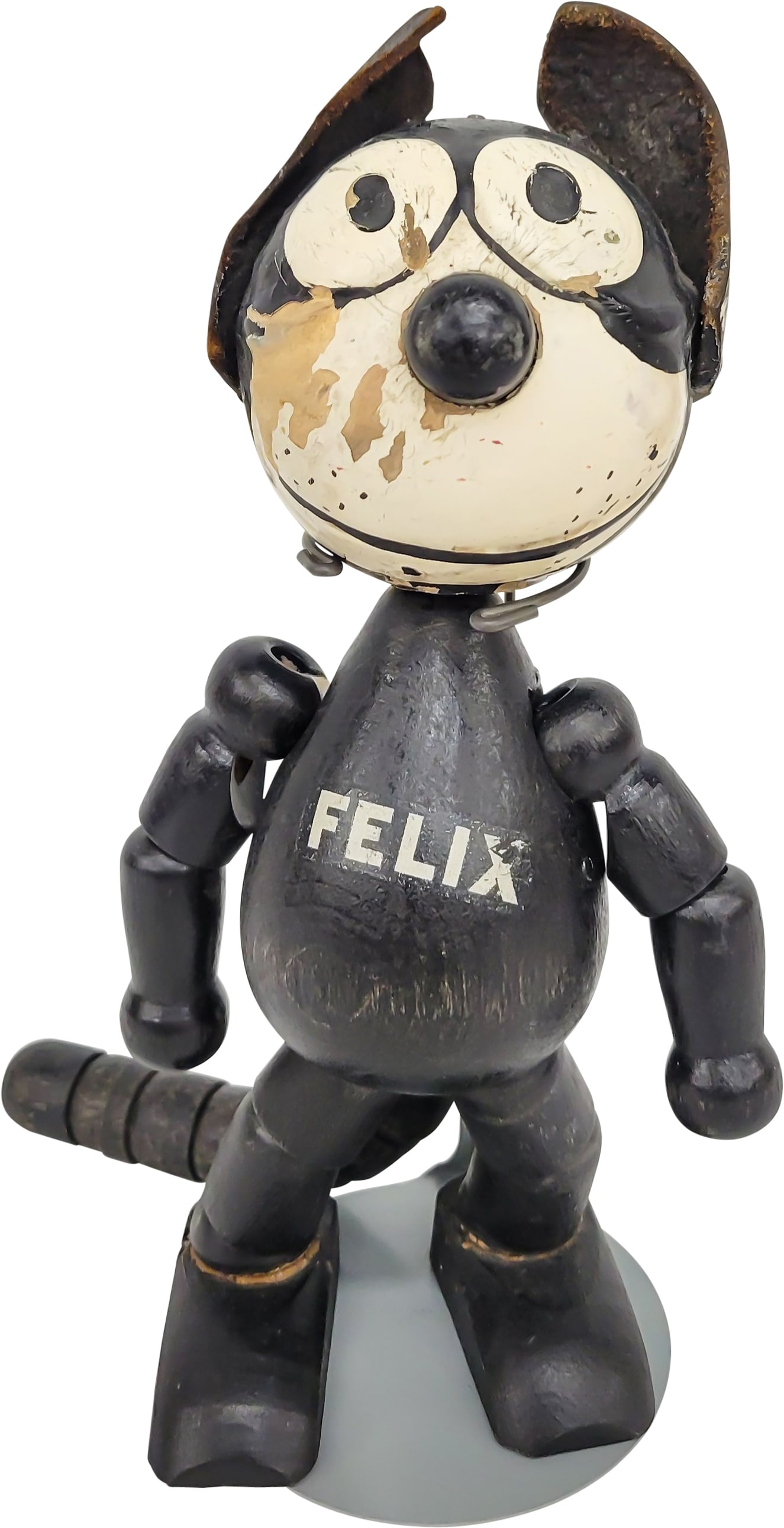 1920's Felix The Cat Jointed Wood Toy (1 of 5)