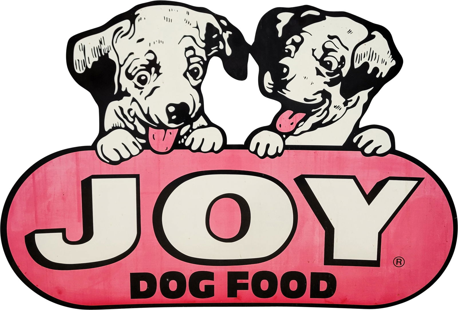 Joy Dog Food Single Sided Tin Sign (1 of 2)
