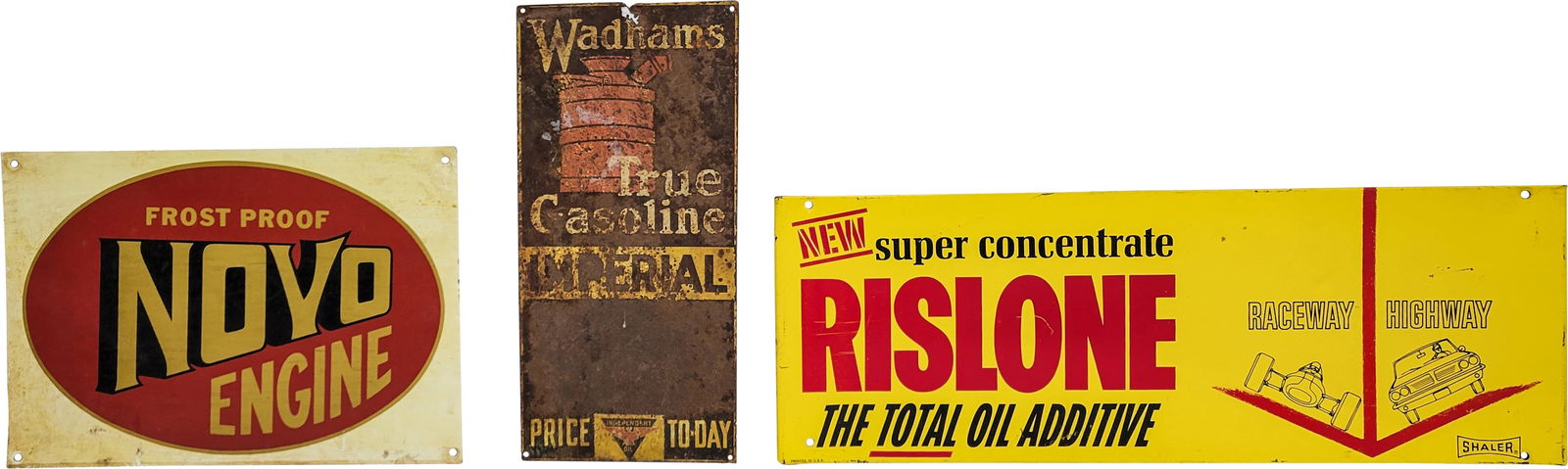 Rislone, Wadhams, and NOYO Signs (1 of 3)