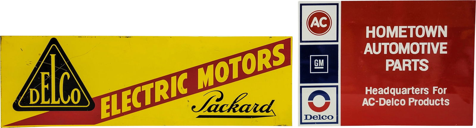 Delco, GM and Packard Signs (1 of 2)