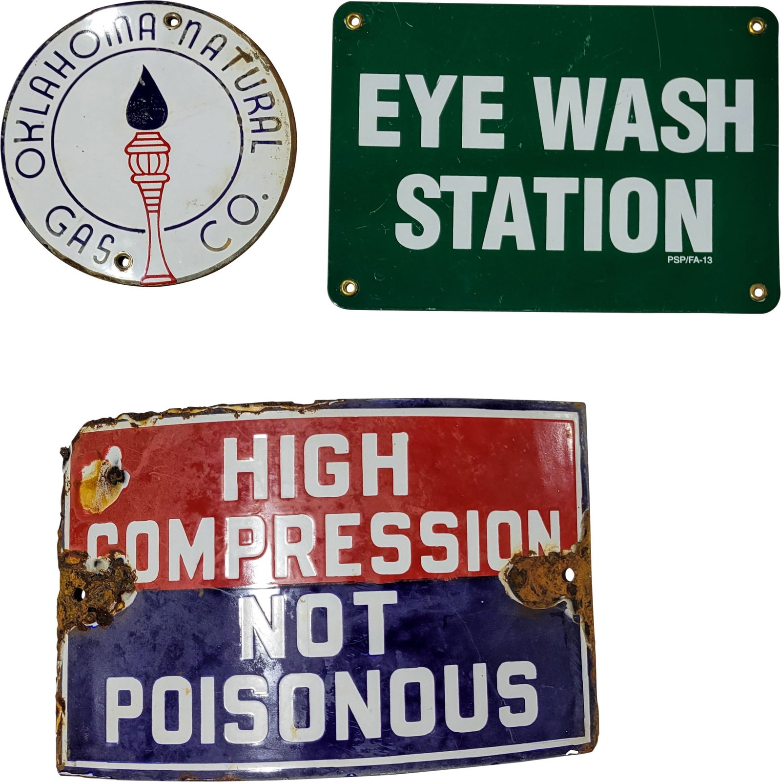 Collection of 3 misc. signs (1 of 2)