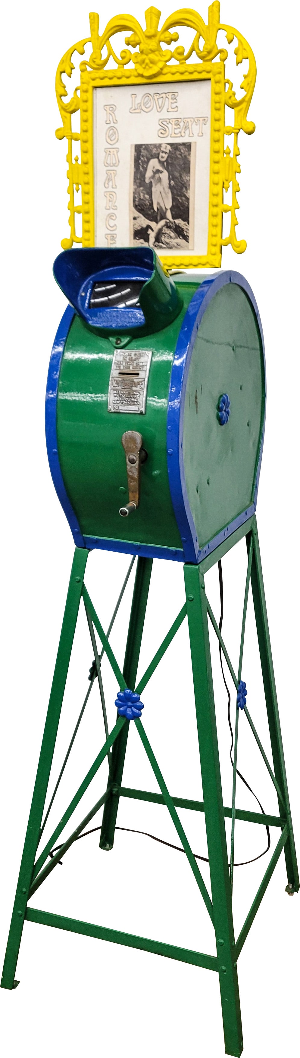 Mutoscope Coin Op Viewer "Love Seat Romance" (1 of 6)