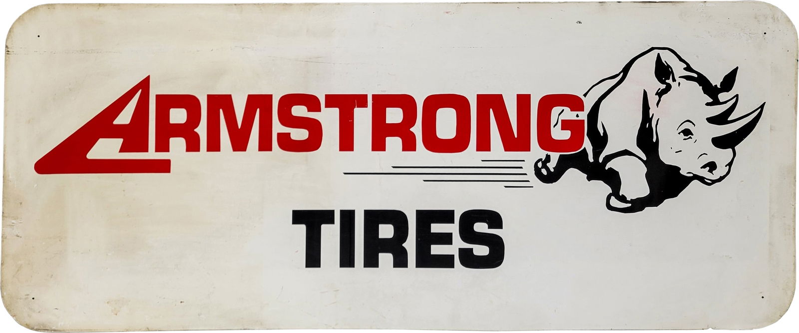 Armstrong Tires Single Sided Tin Sign (1 of 2)