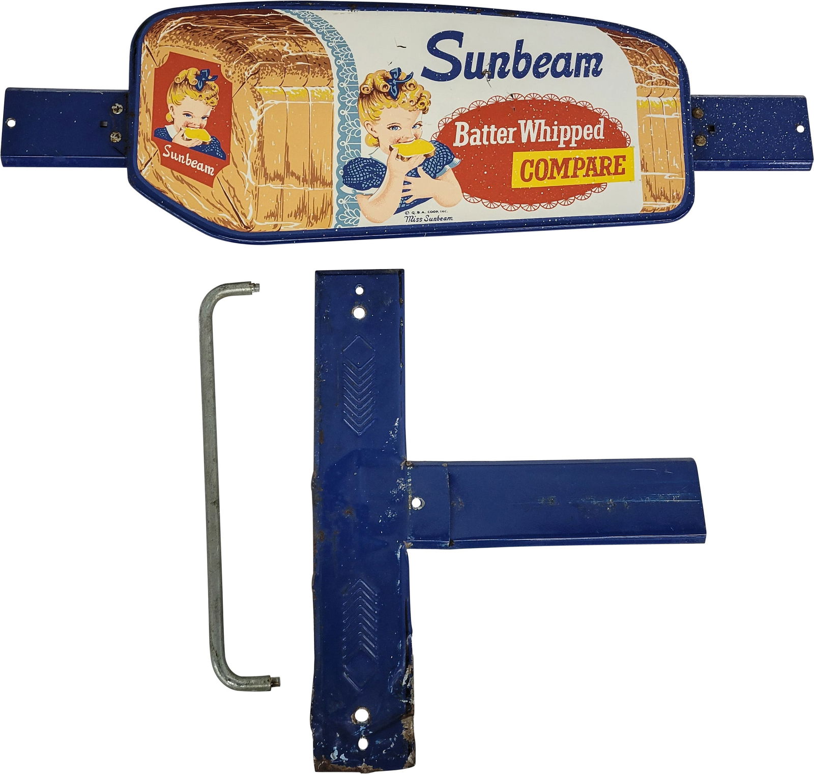 Sunbeam Bread Batter Whipped Compare Door Push / Pull (1 of 3)