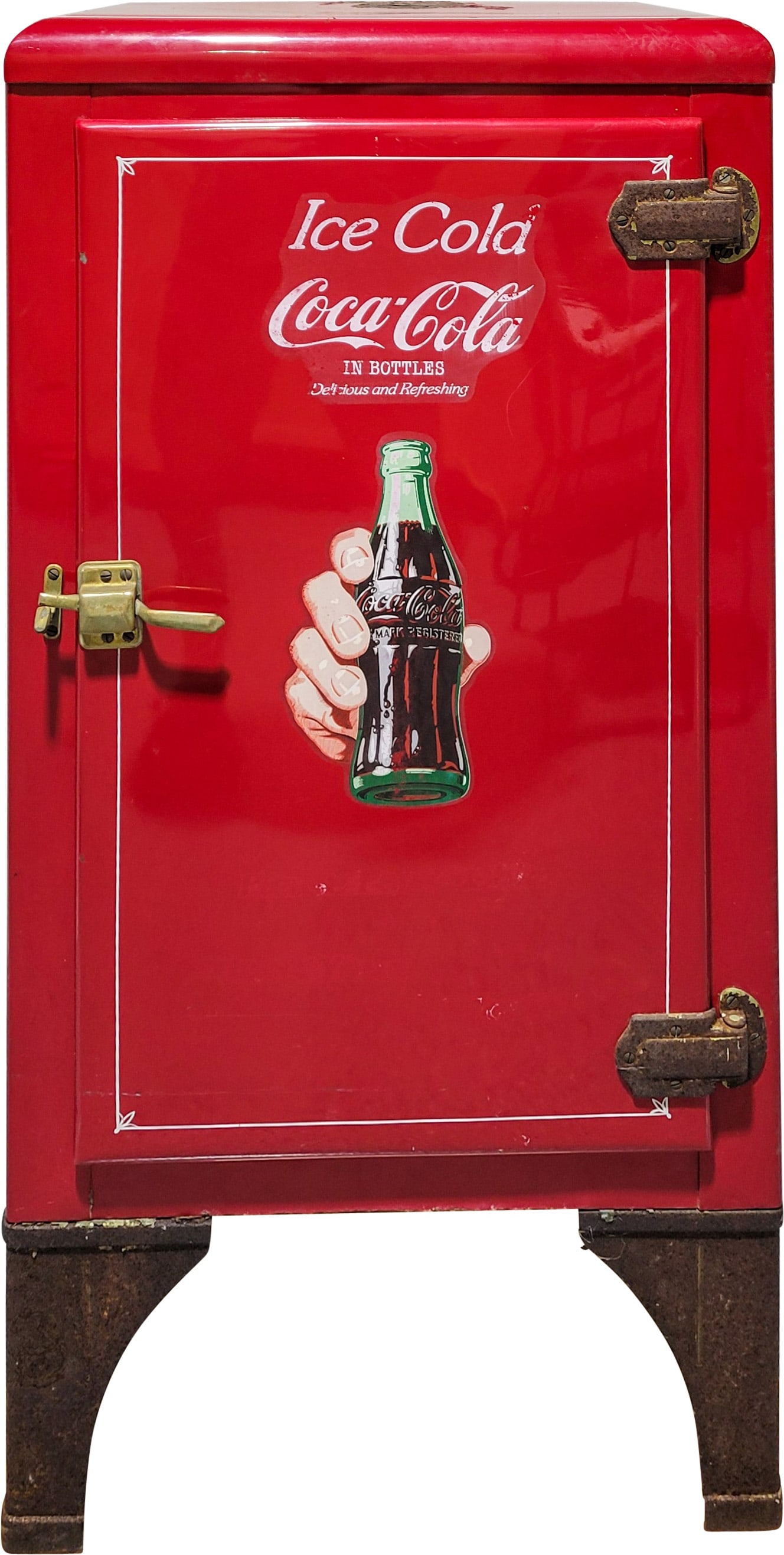 Coca Cola Upright Ice Box (1 of 7)