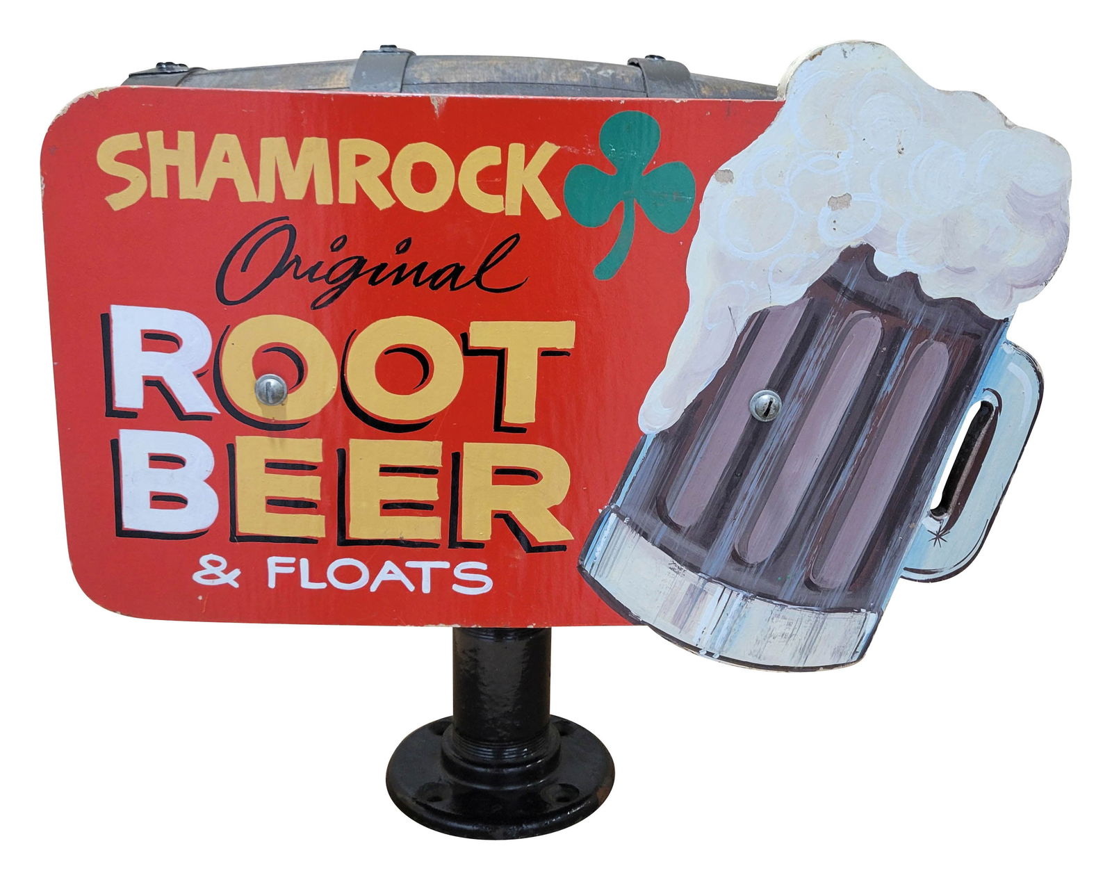 Shamrock Original Root Beer and Floats Barrel Dispenser (1 of 4)