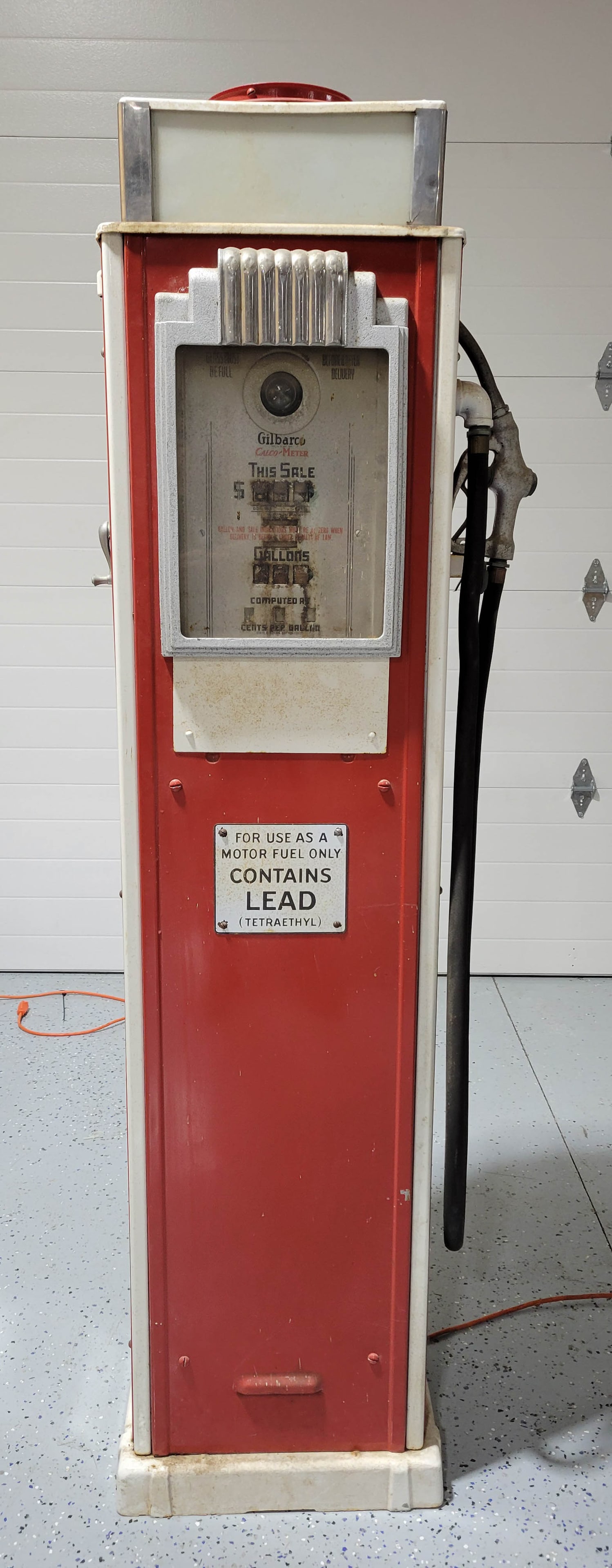 Gilbarco Calco-Meter Esso Computing Gas Pump - 2