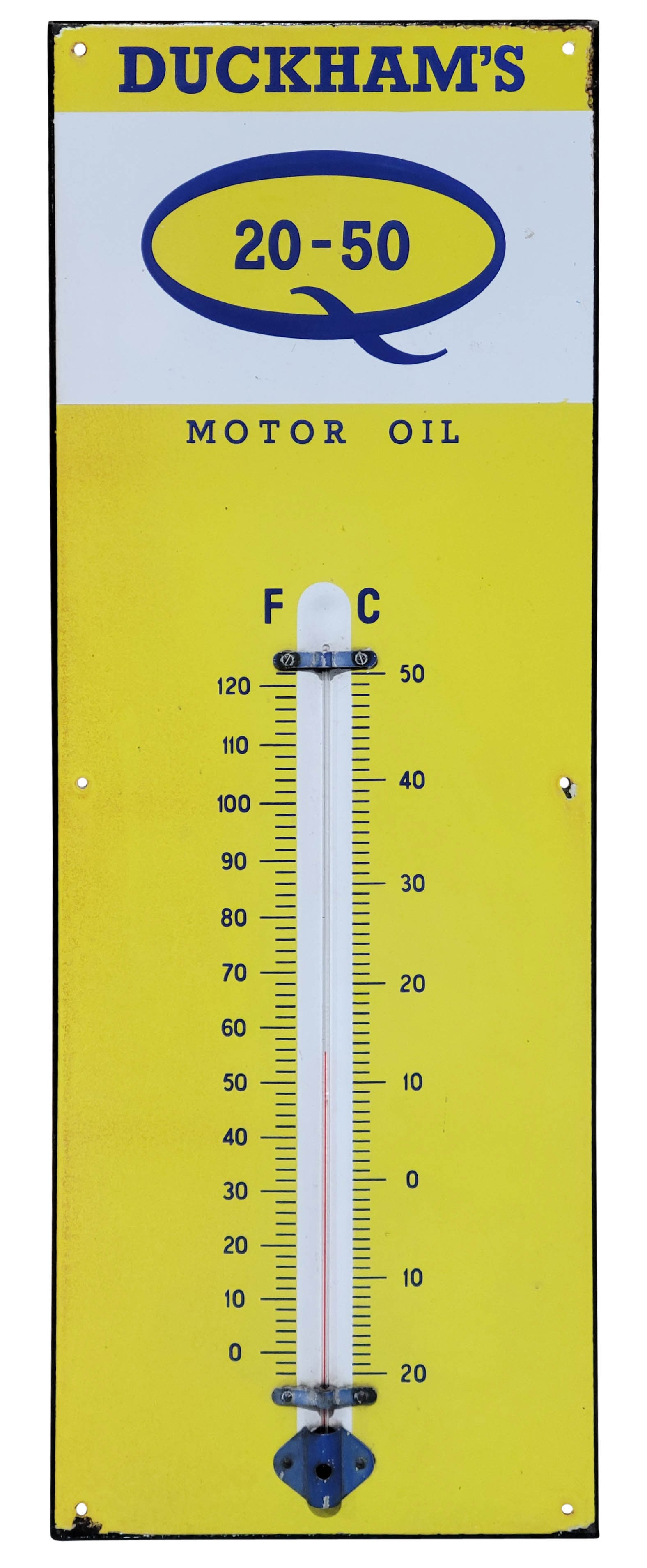 Duckham's Motor Oil 3' SSP Thermometer w/ Logo (1 of 2)