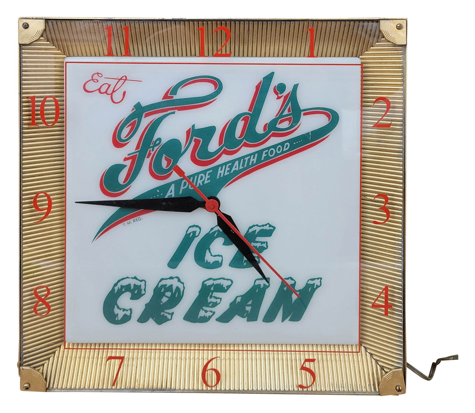 Eat Ford's Ice Cream Clock (1 of 4)