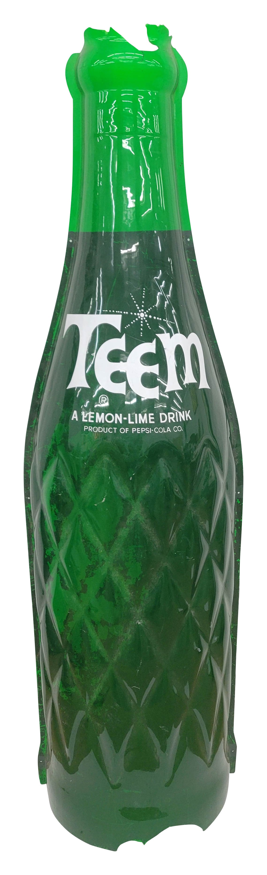 Large Plastic Teem Display Bottle Sign Skin (1 of 3)