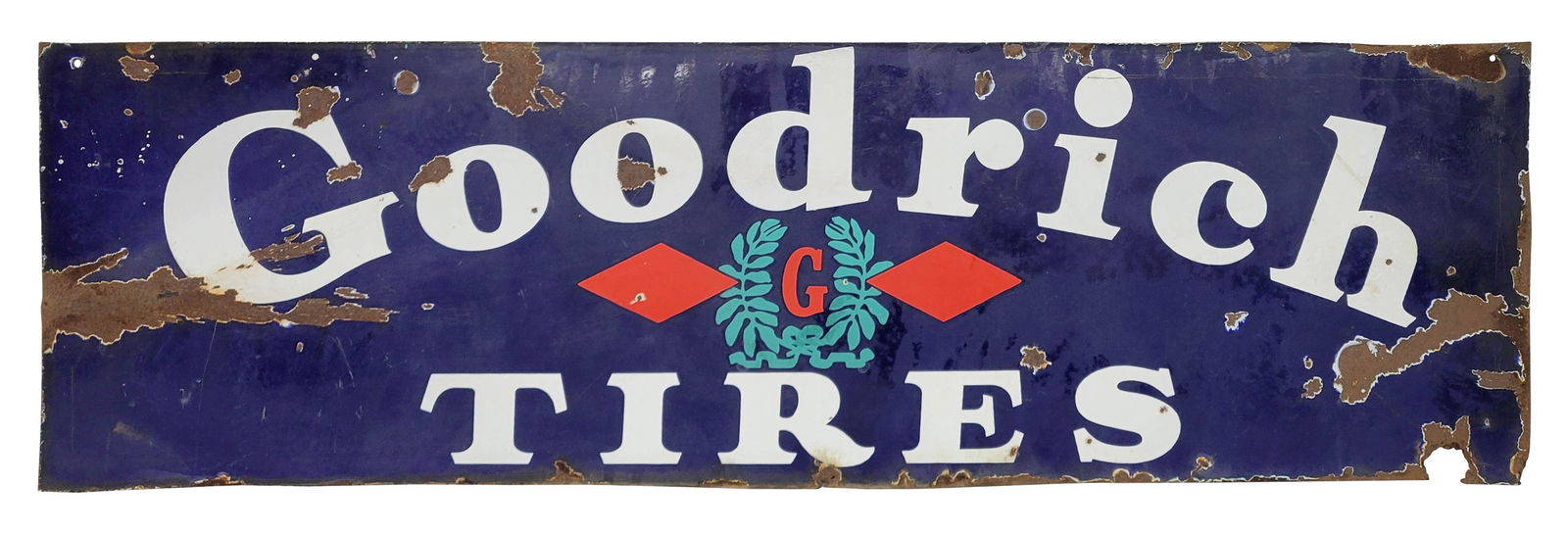 Goodrich Tires Single Sided Porcelain Sign (1 of 2)