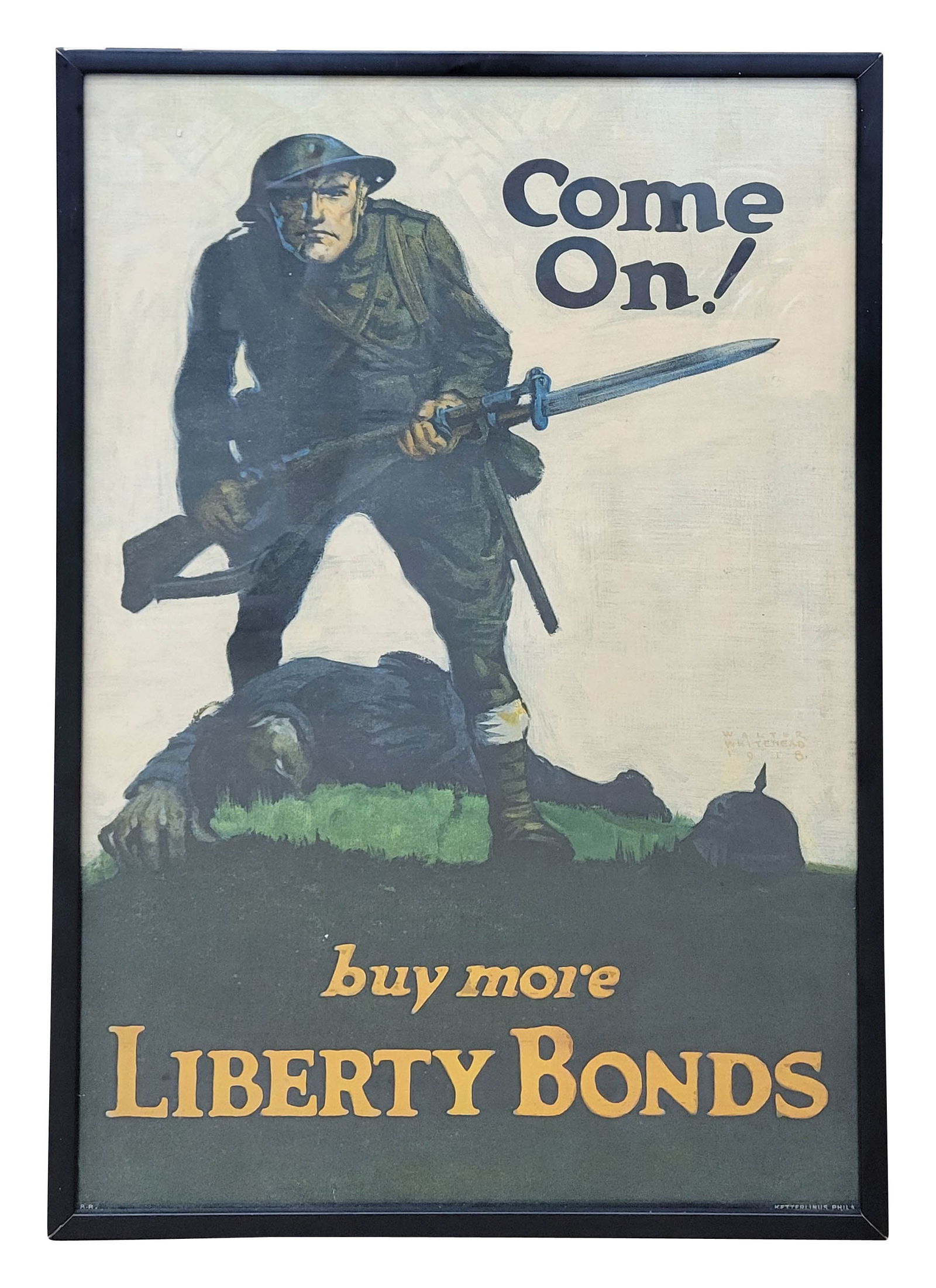 Come On! But More Liberty Bonds Framed Advertising (1 of 2)
