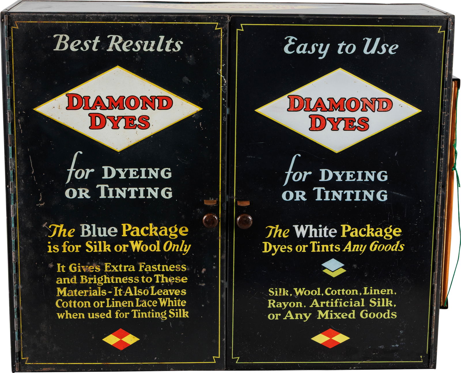 Diamond Dyes Metal Advertising Display Cabinet (1 of 4)