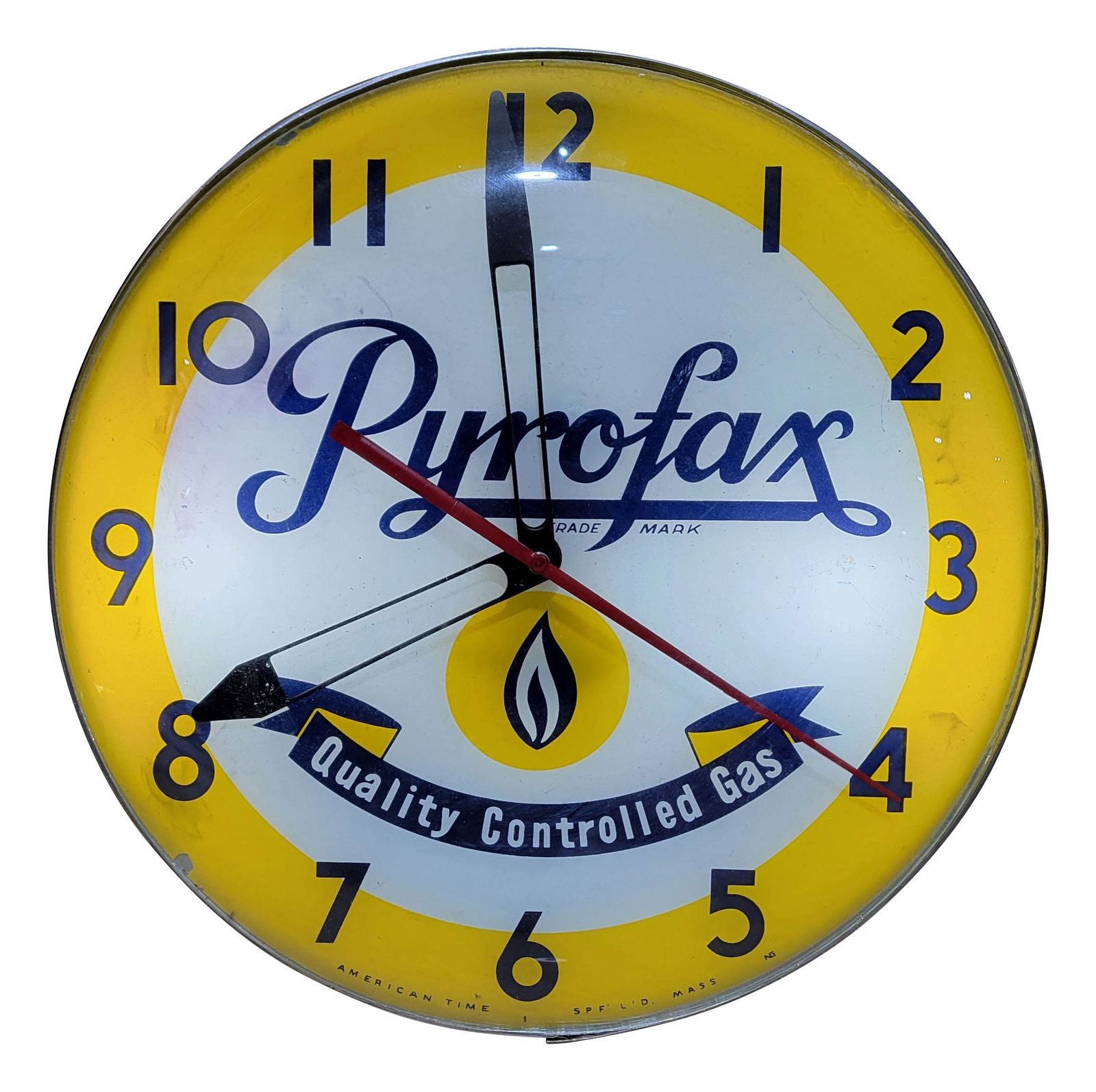 Pyrofax Quality Controlled Gas Light Up Clock (1 of 5)