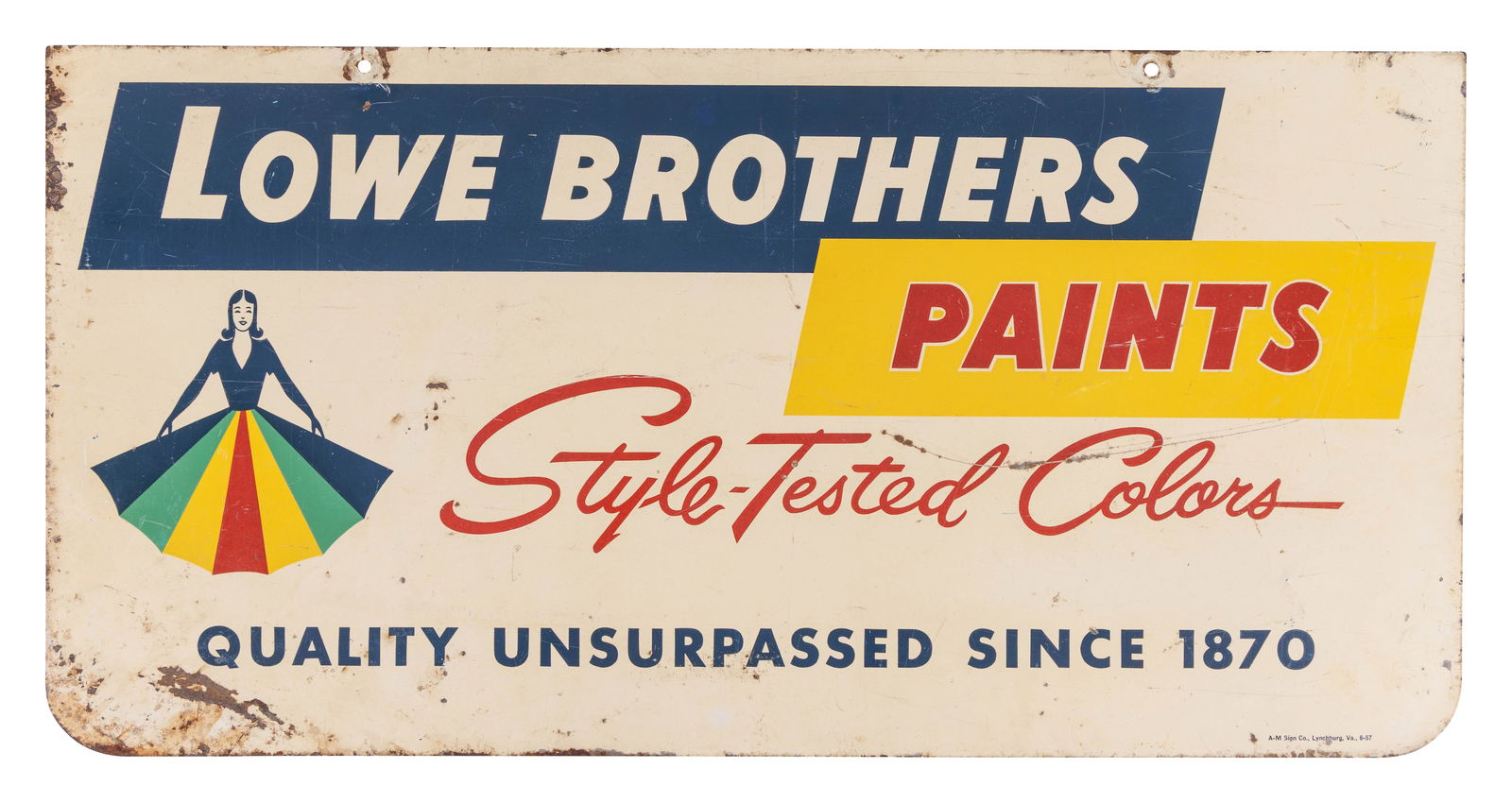 Lowe Brothers Paints 3' DST Sign (1 of 2)