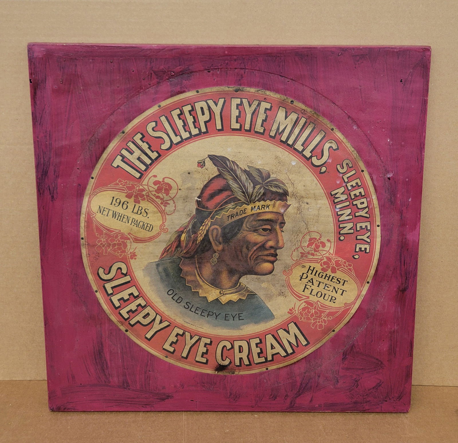 The Sleepy Eye Mills Paper Label (1 of 2)