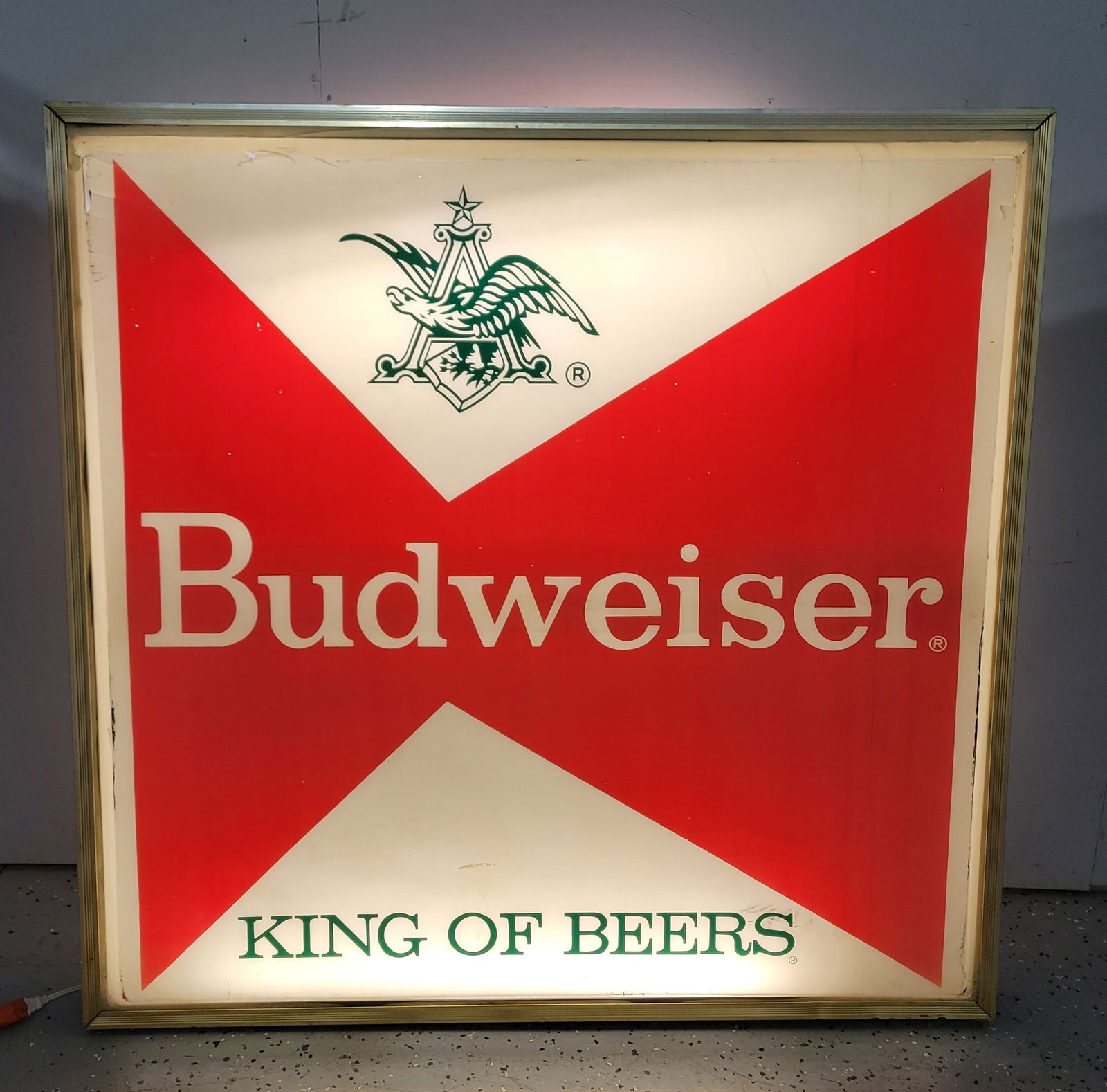 Budweiser Michelob Double Sided Light Up Sign (1 of 7)
