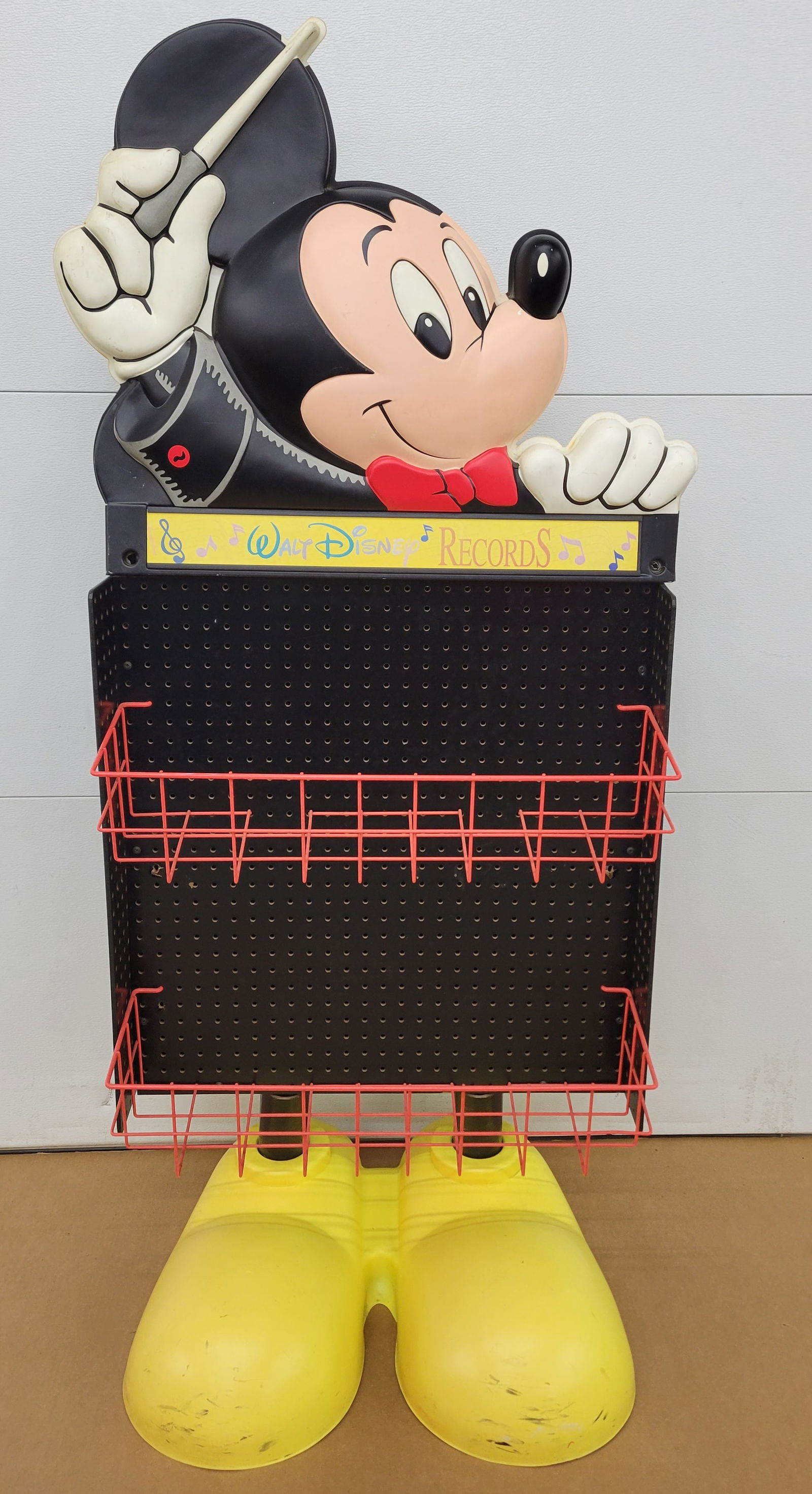 Walt Disney Mickey Mouse Records Display (1 of 4)