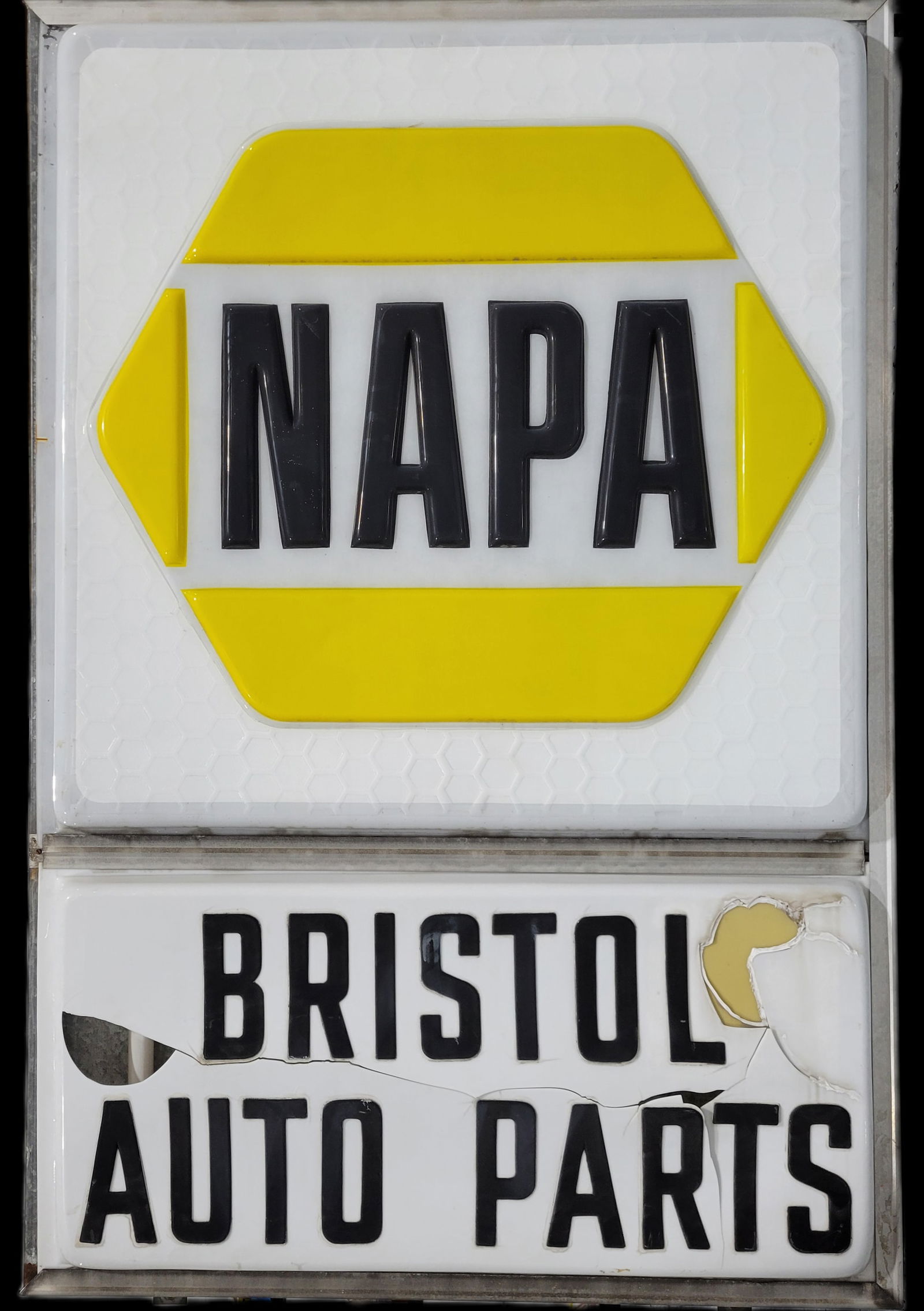 Napa Single Sided Plastic Sign (1 of 5)