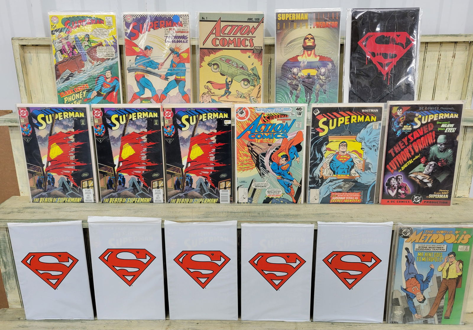 Superman Comic Book Lot, Action Comics, DC Comics, Witman (1 of 7)