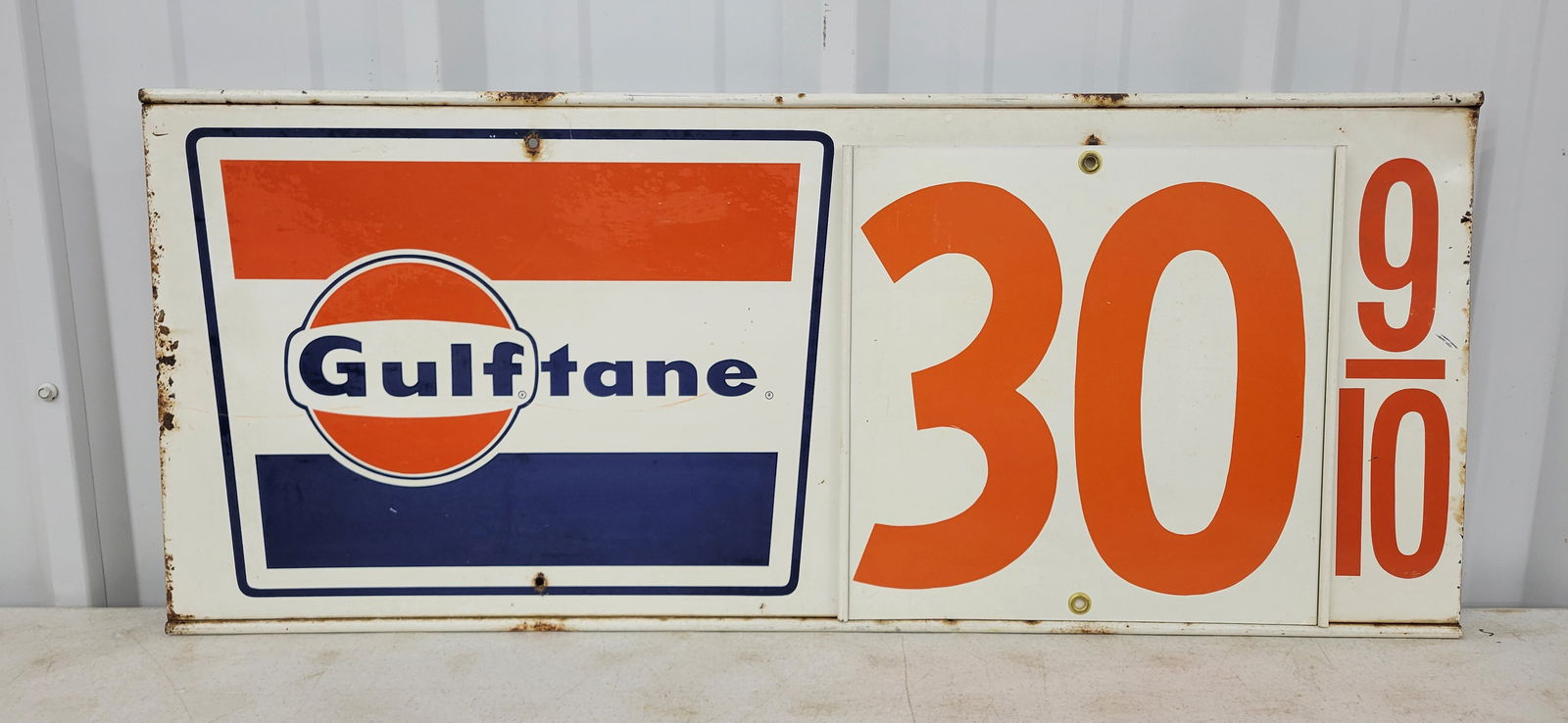 Gulftane Double Sided Service Station Pricer Sign (1 of 2)