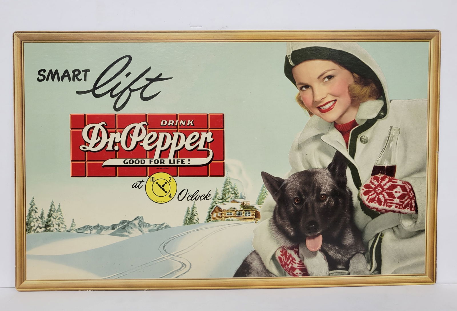 Drink Dr Pepper Smart Lift Cardboard Sign (1 of 2)