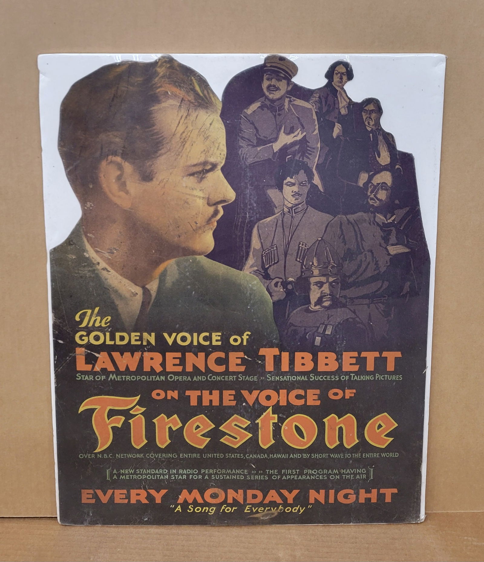 The Golden Voice of Lawrence Tibbett on The Voice of Firestone Cardboard (1 of 2)