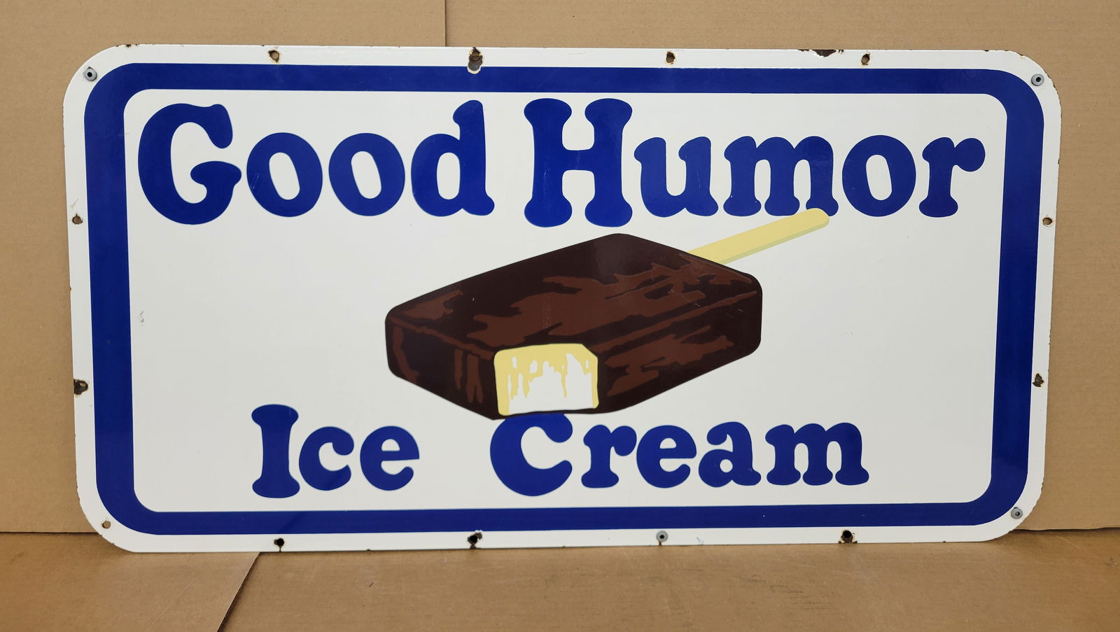 Good Humor Ice Cream Single Sided Porcelain Sign (1 of 2)