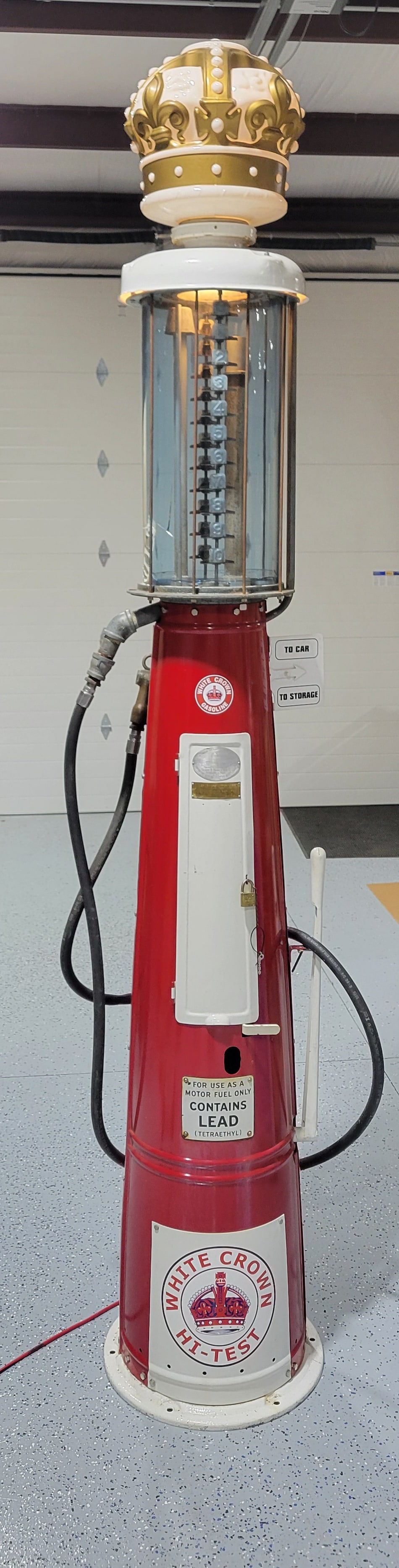 G&B Model #179 10 Gallon Visible Gas Pump (1 of 4)