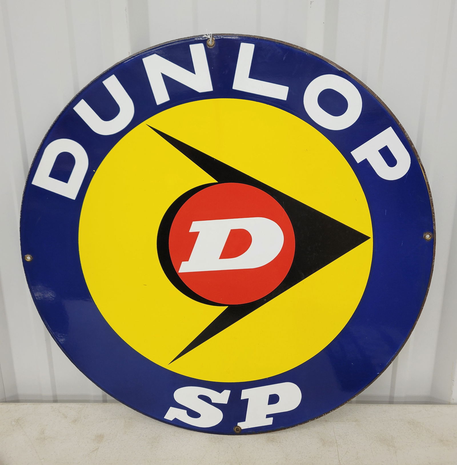 Dunlop SP Double Sided Porcelain Sign (1 of 2)