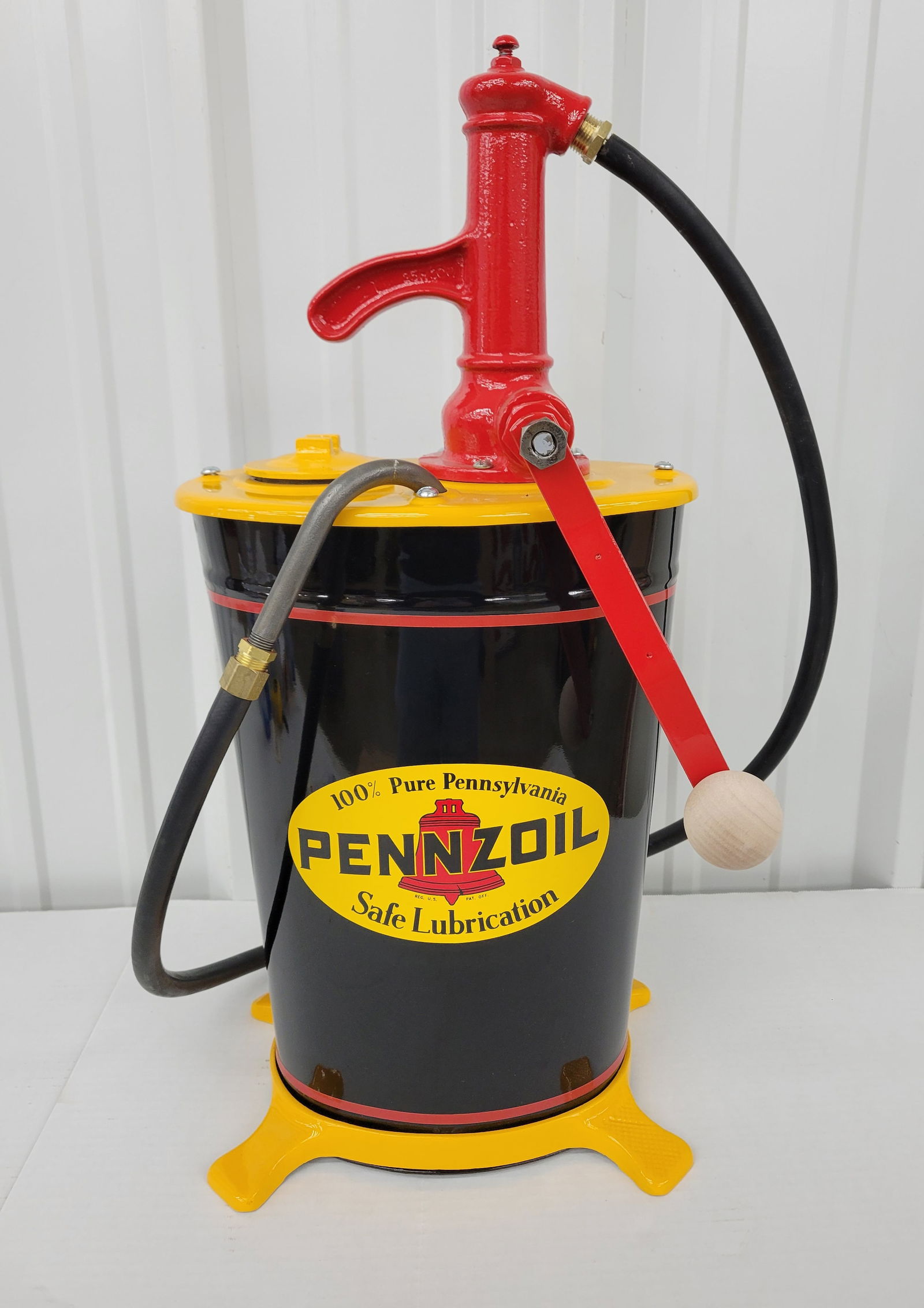 Restored Pennzoil Service Station Lubester (1 of 3)