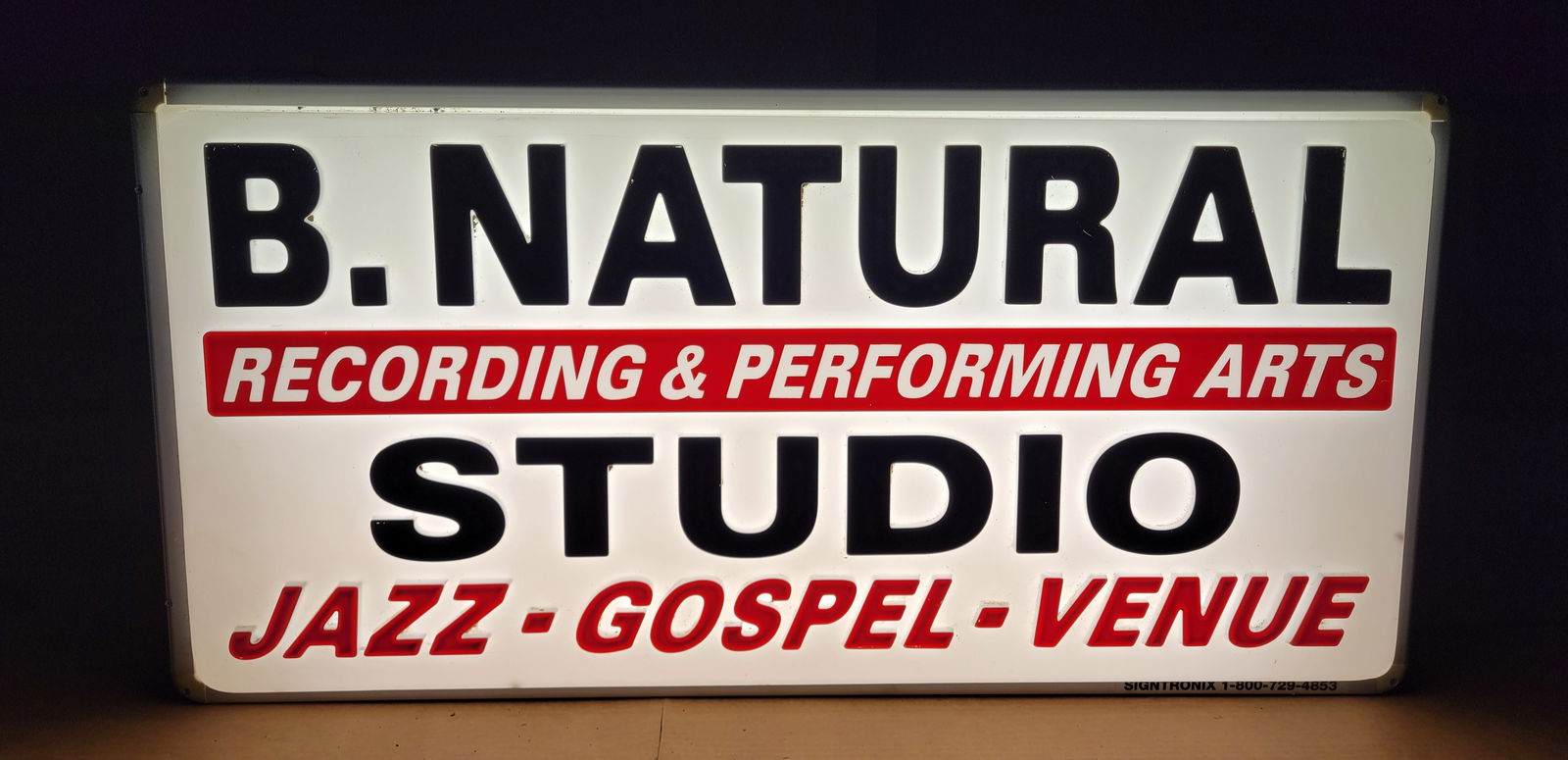 B. Natural Studio Light Up Sign (1 of 2)