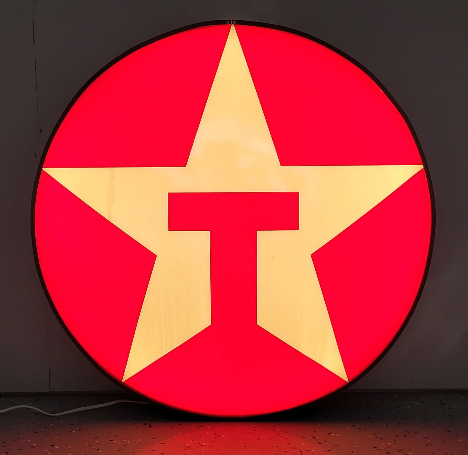 Texaco Star Light Up Sign (1 of 3)