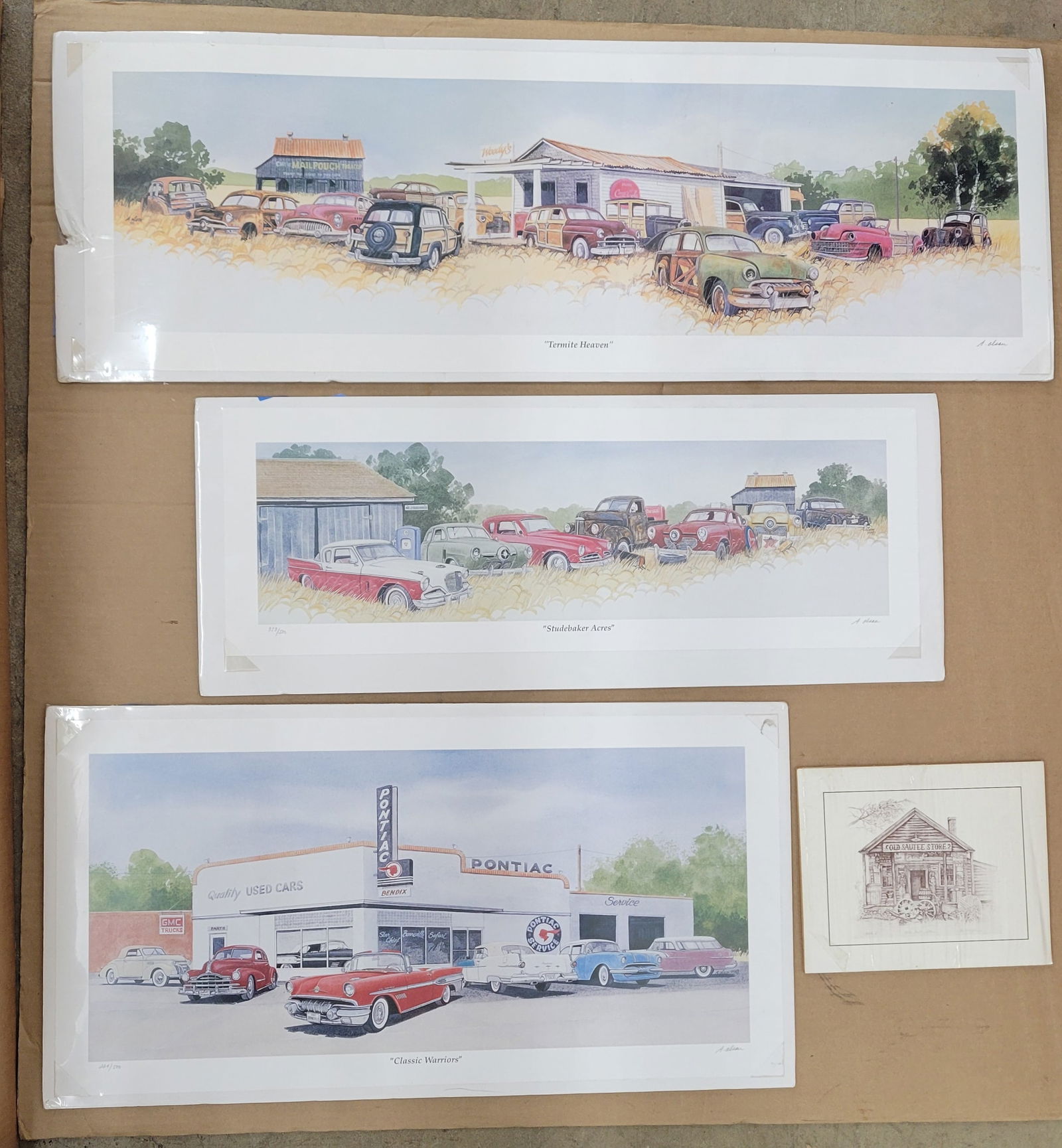 Lot of 3 A. Olson Prints (1 of 7)