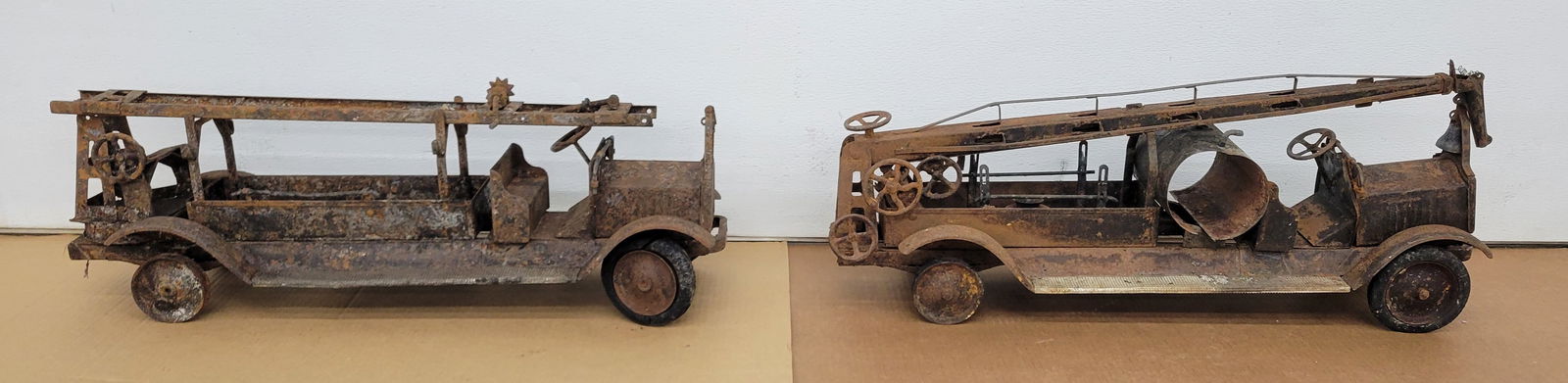 Keystone Water Tower Fire Truck and Keystone Aerial Ladder Fire Truck (1 of 7)