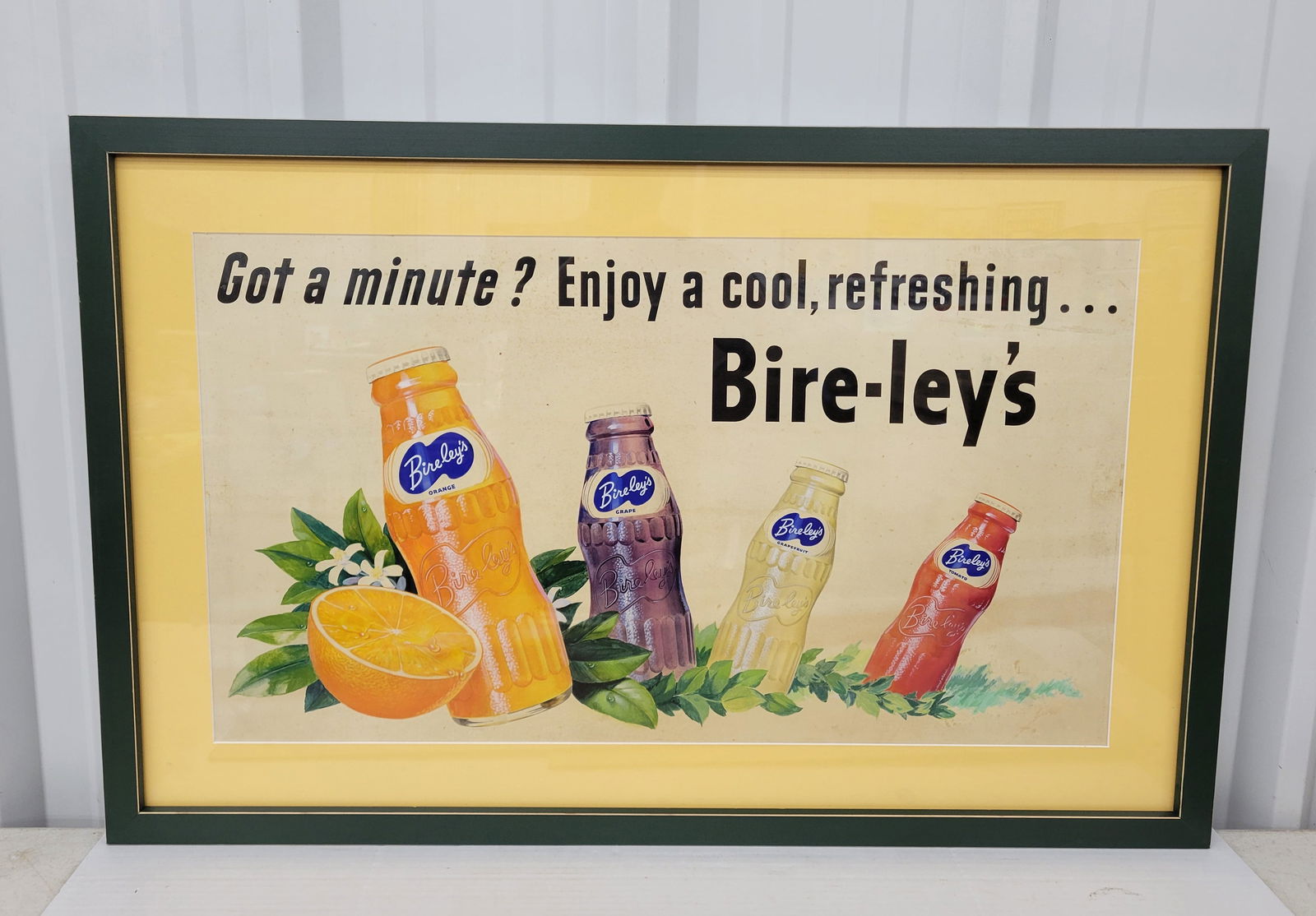 Bire-ley's Got A Minute? Framed Advertising (1 of 2)