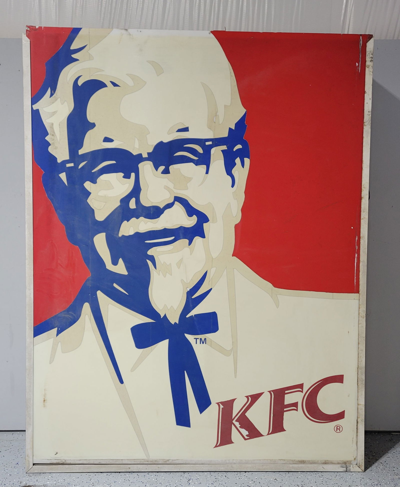 Big KFC Kentucky Fried Chicken Light Up Billboard Sign (1 of 4)