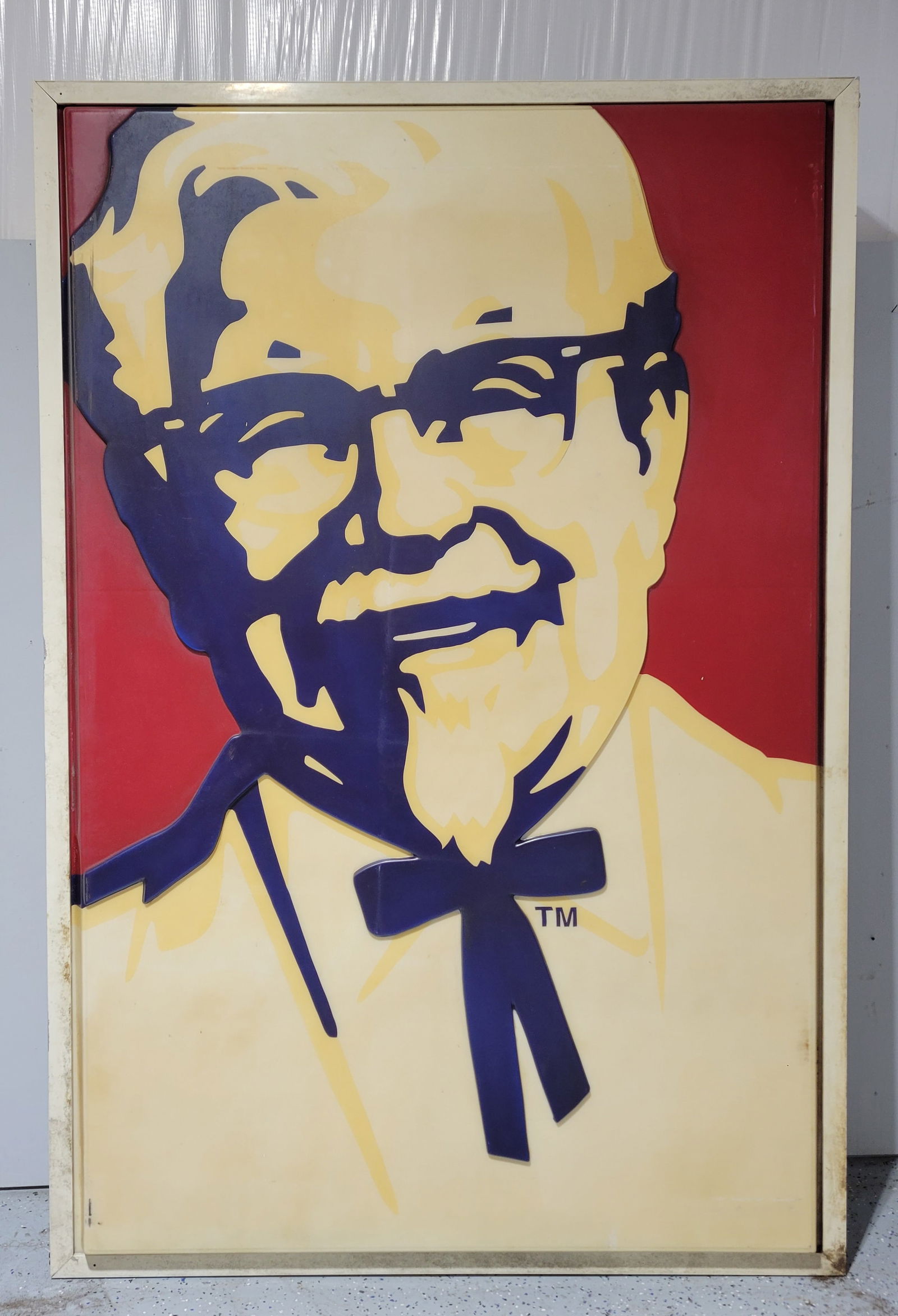 Big KFC Kentucky Fried Chicken Light Up Billboard Sign (1 of 2)