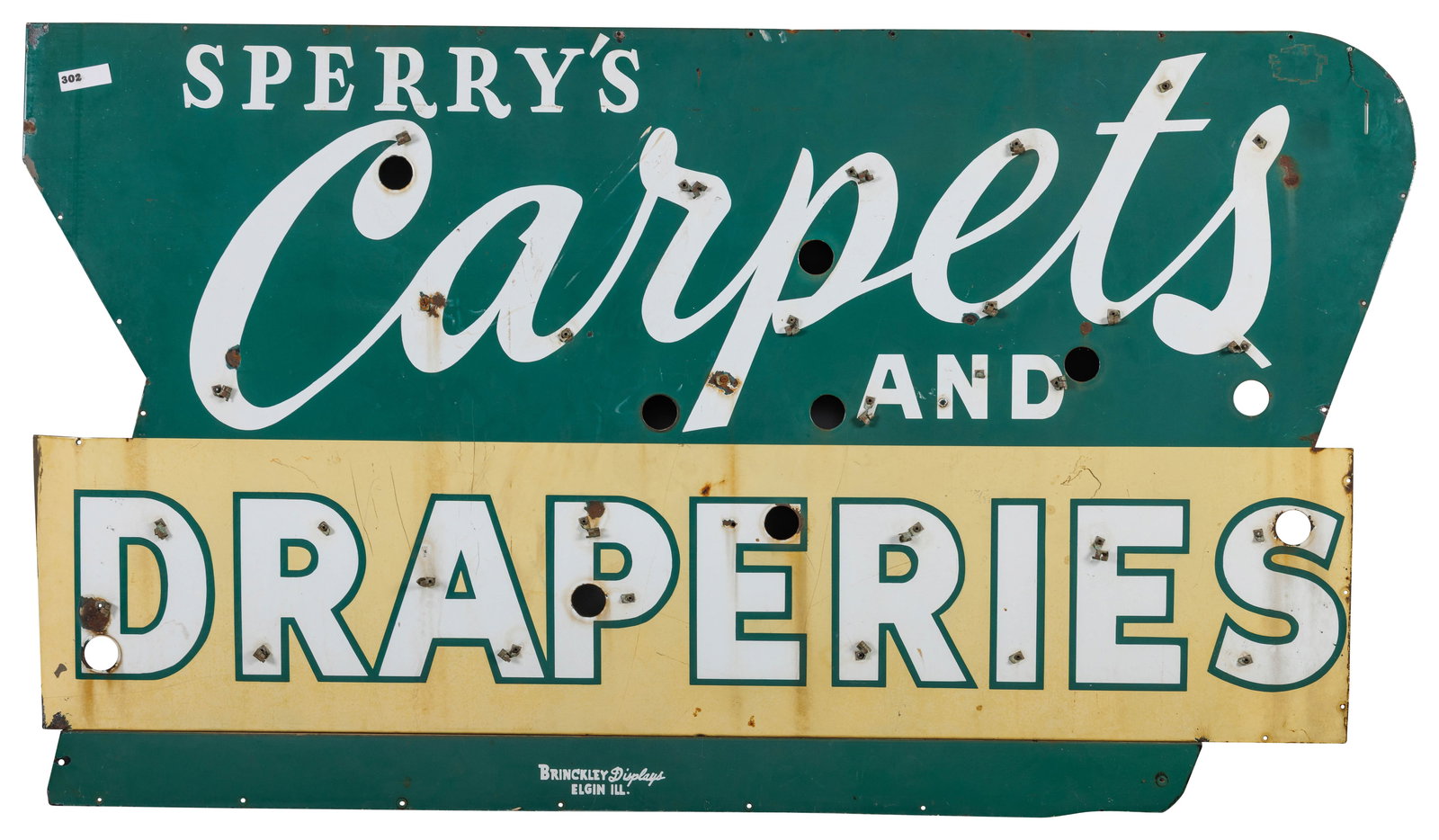 Sperry's Carpets and Draperies 5.5' SSP Factory Neon Sign Skin (1 of 2)