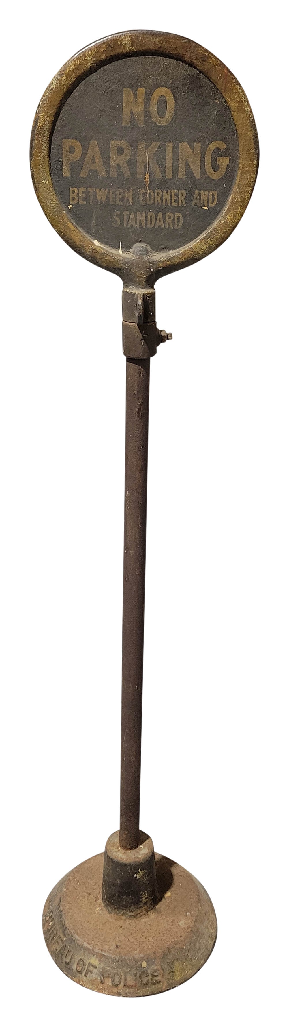 Bureau of Police No Parking Lollipop Sign (1 of 4)