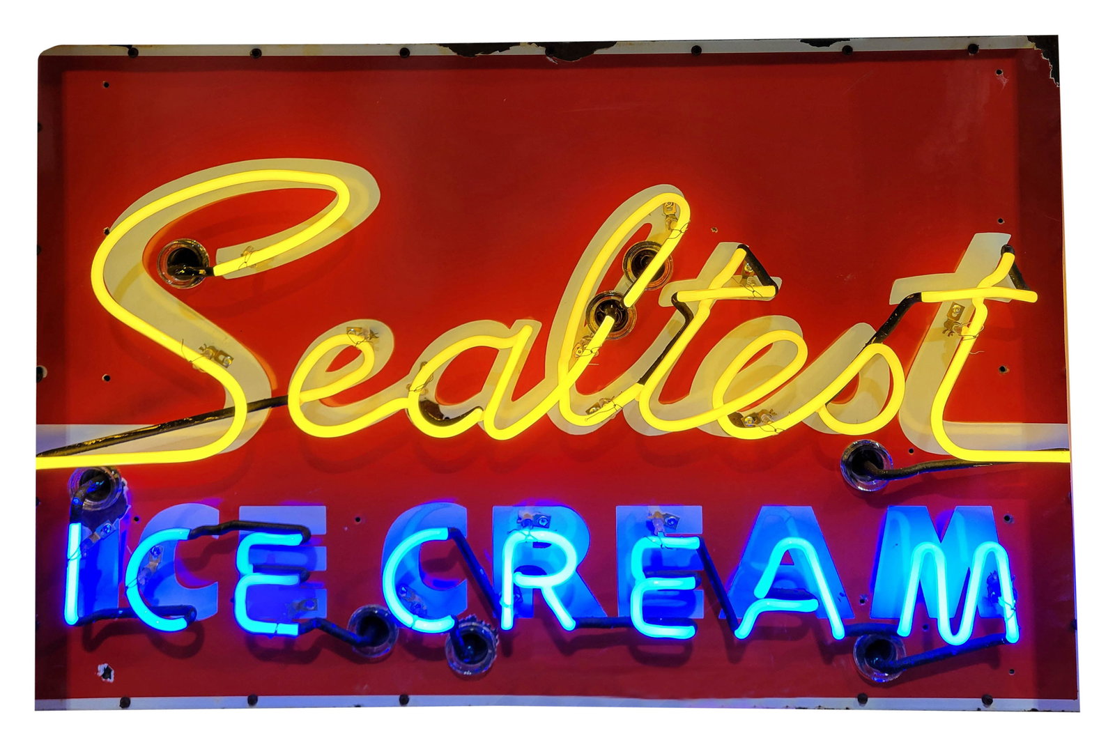 Sealtest ice Cream SSP Factory Neon Sign (1 of 3)