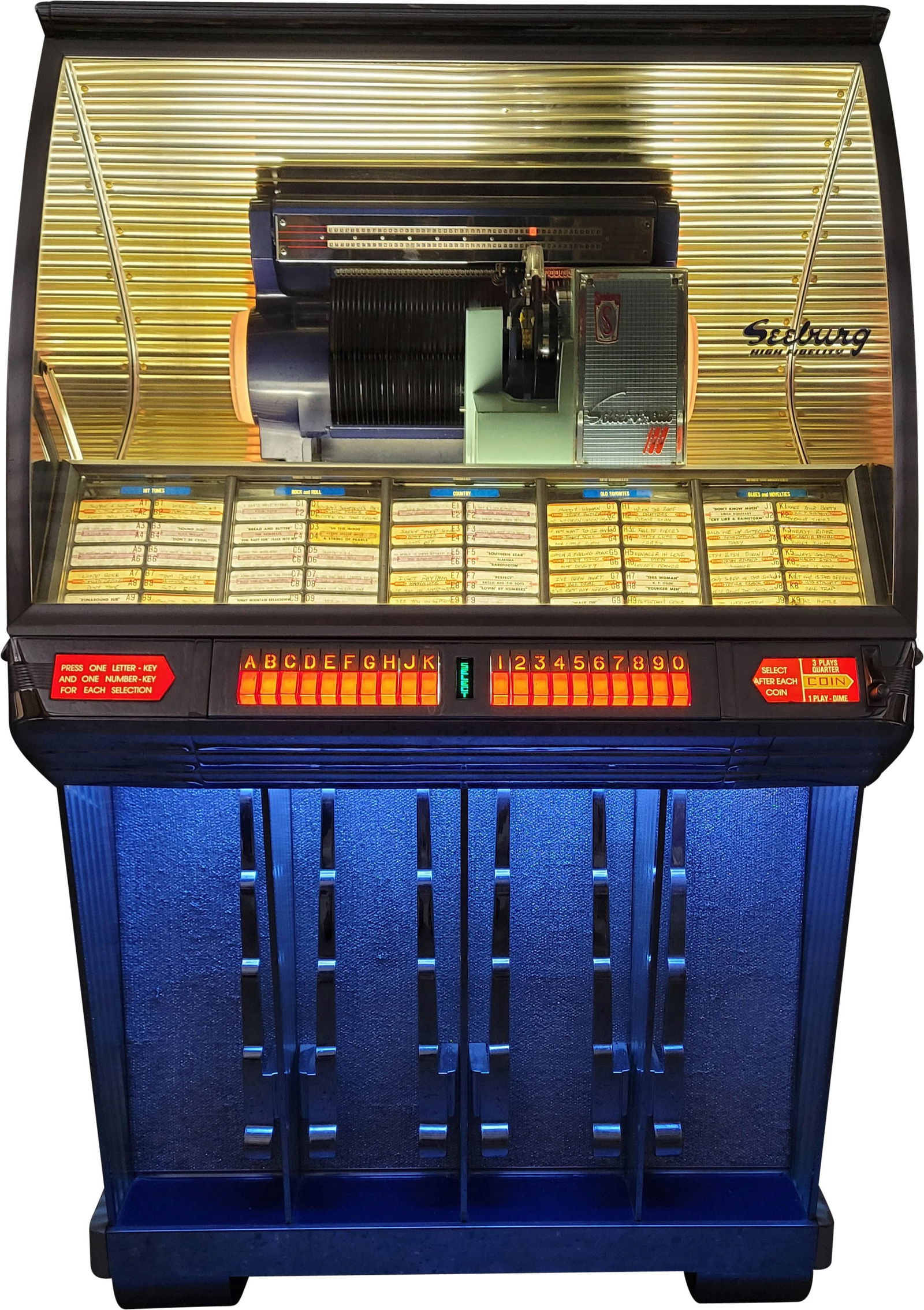 1954 Seeburg HFR 100 Selectomatic Jukebox (1 of 7)