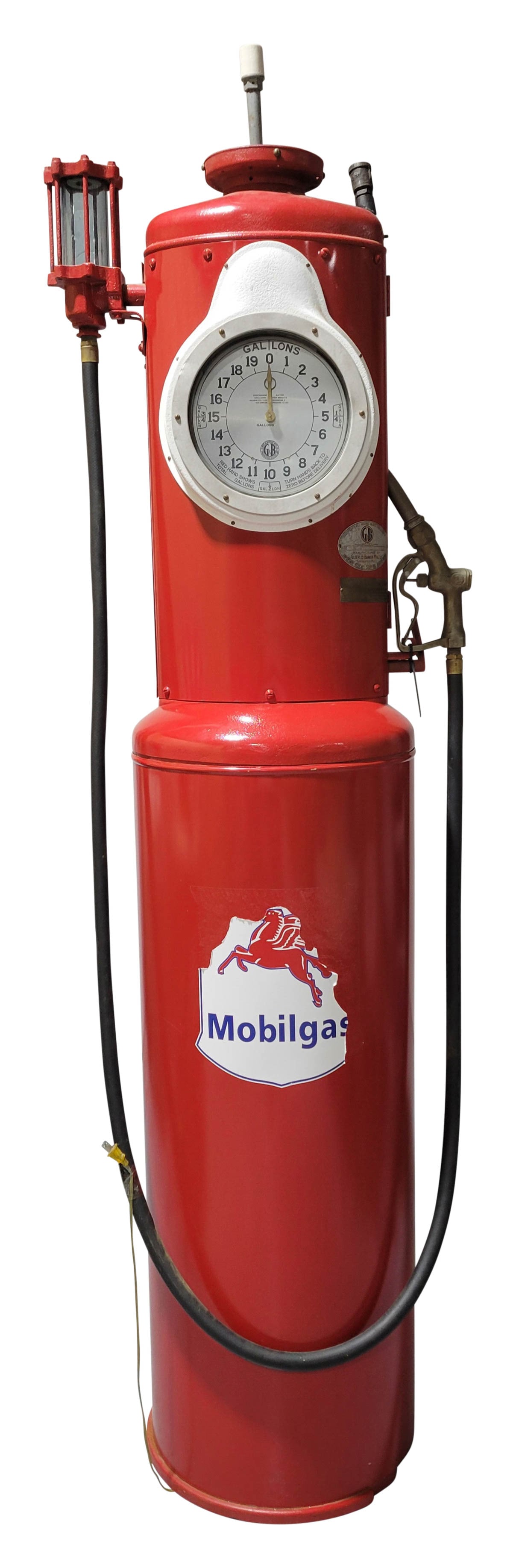 Gilbert & Barker G&B Model 665 Clockface Gas Pump (1 of 6)