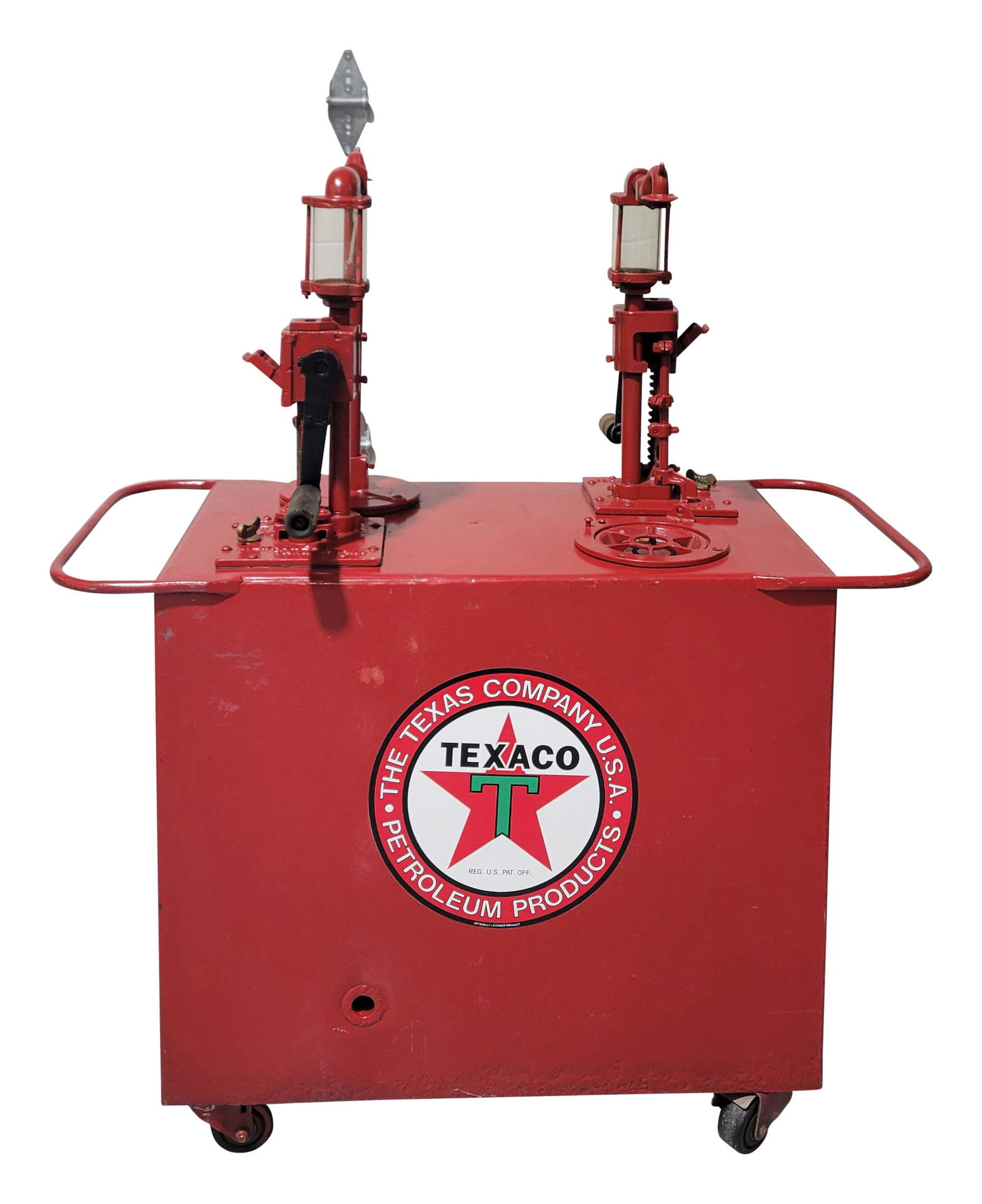 Milwaukee Tank Works Texaco Service Station Dispenser Cart Restored (1 of 4)